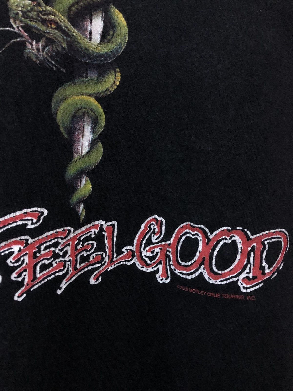 Band Tees × Vintage Vintage Motley Crue Metal Band Dr. FeelGood Album Tee Shirt Size US XL / EU 56 / 4 - 5 Thumbnail