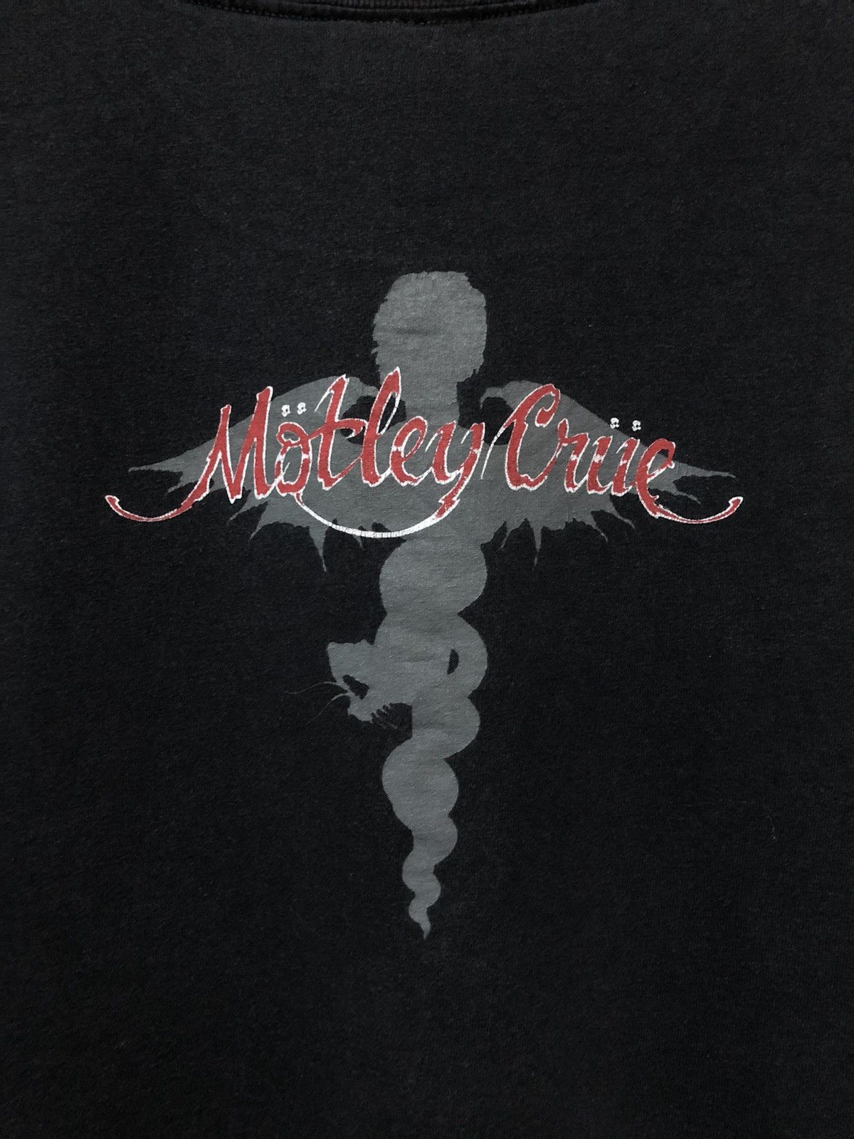 Band Tees × Vintage Vintage Motley Crue Metal Band Dr. FeelGood Album Tee Shirt Size US XL / EU 56 / 4 - 10 Thumbnail