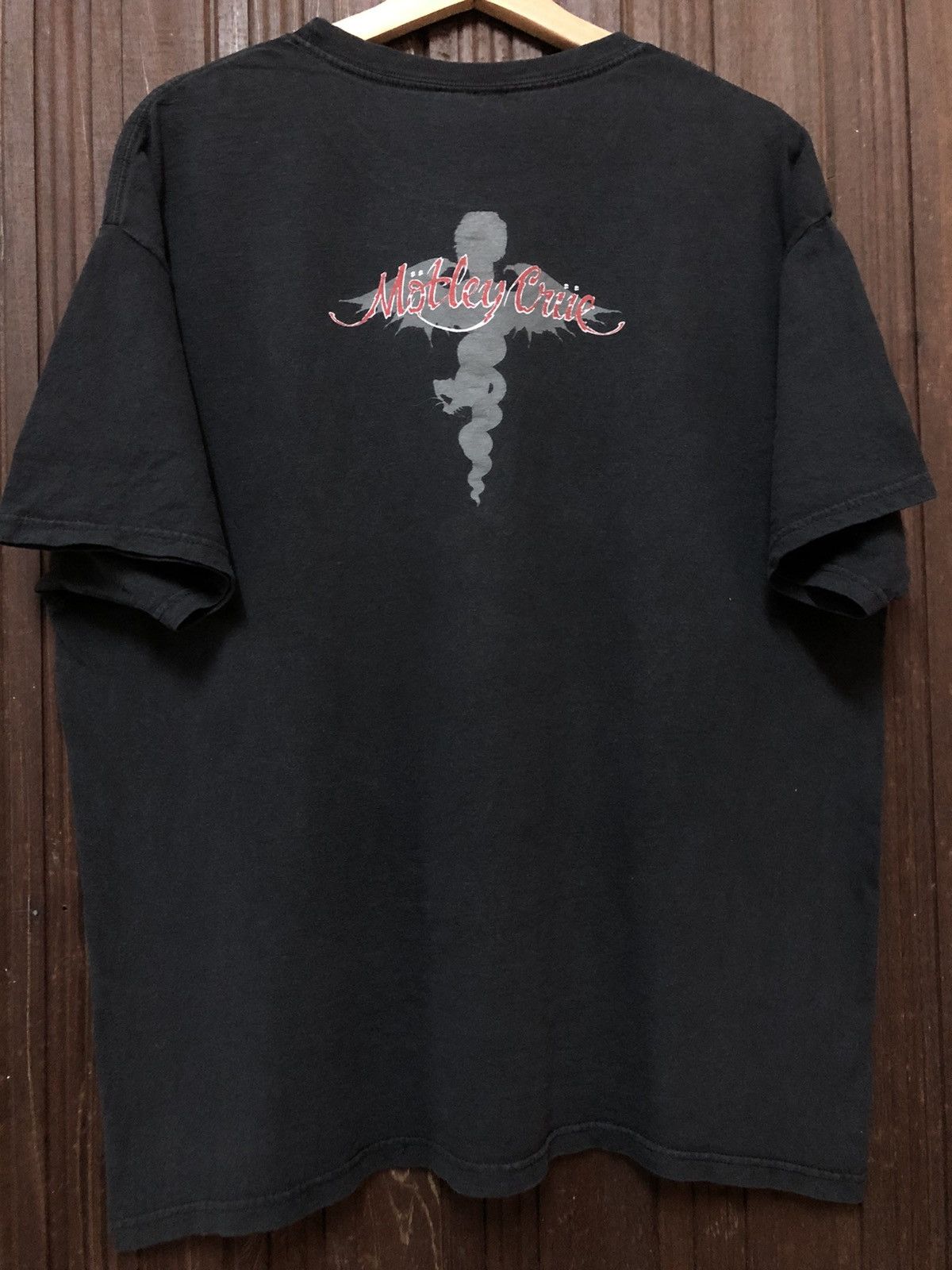 Band Tees × Vintage Vintage Motley Crue Metal Band Dr. FeelGood Album Tee Shirt Size US XL / EU 56 / 4 - 9 Thumbnail
