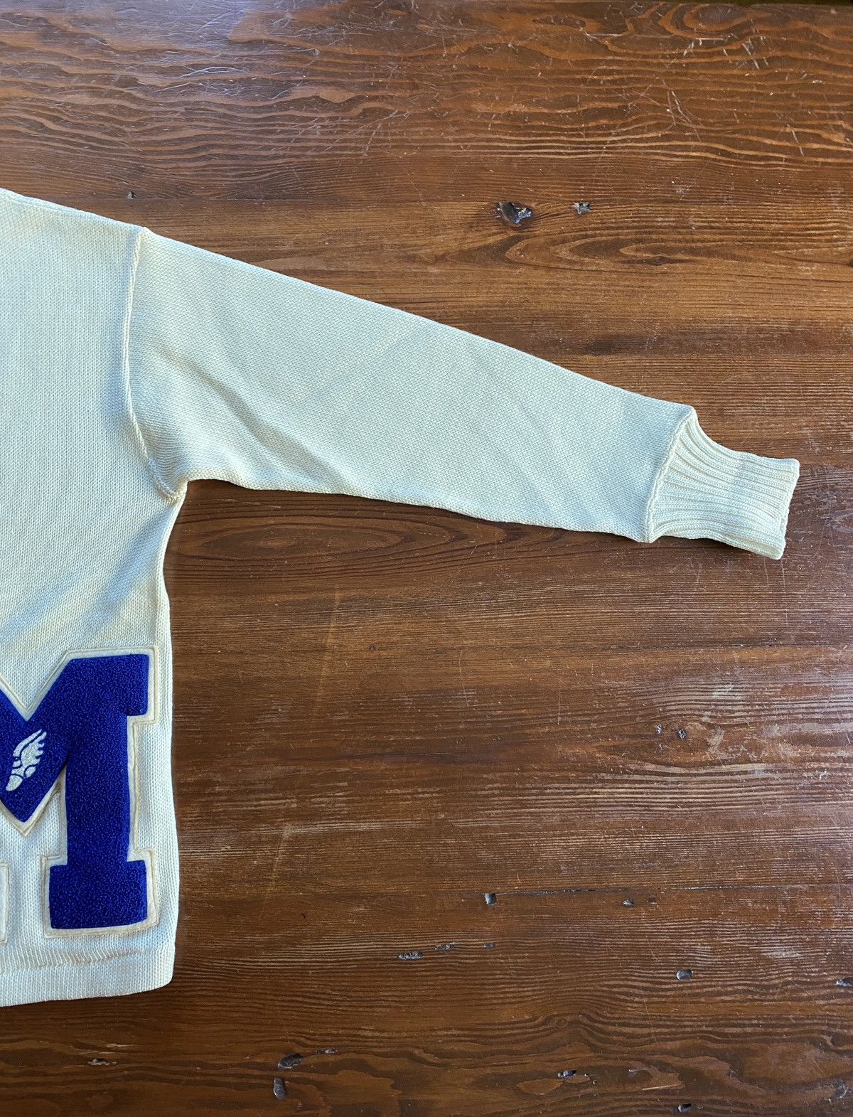 Puritan Vintage 40’s/50’s Puritan Letterman Wool Cardigan Sweater Size US S / EU 44-46 / 1 - 8 Thumbnail