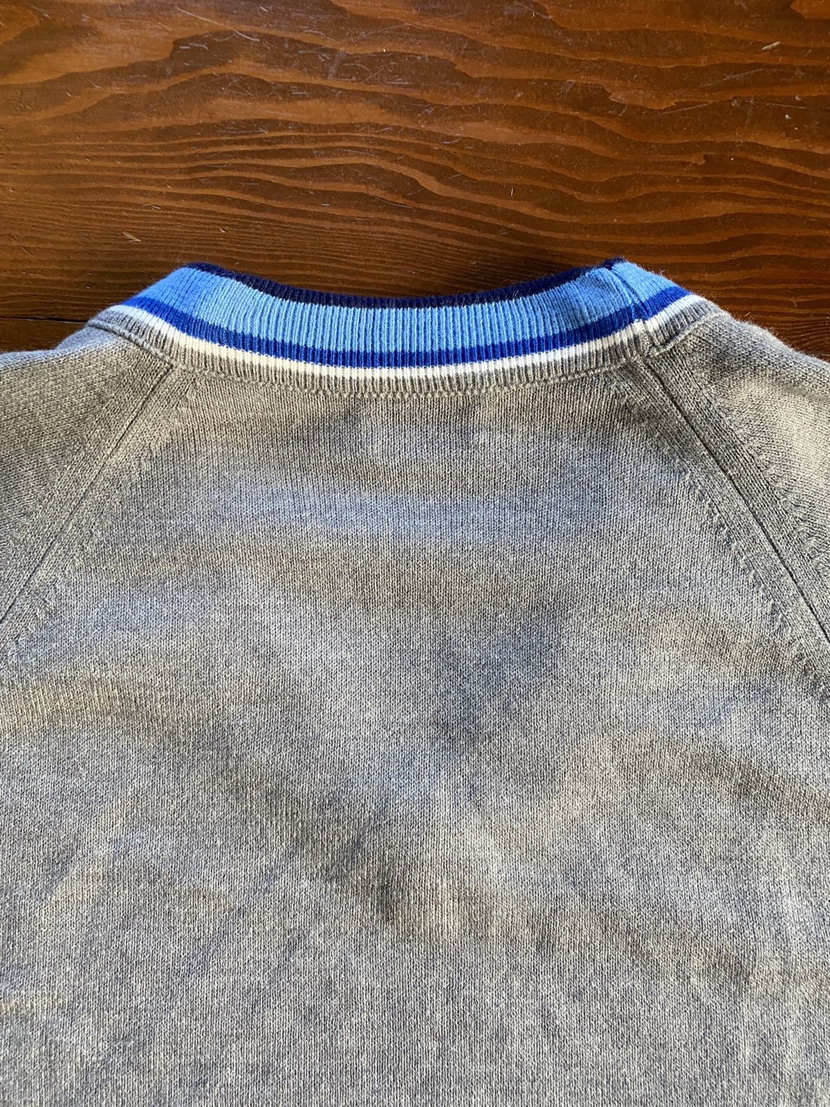 Vintage Vintage 70’s Bike V-Neck Raglan Knit Sweater Size US M / EU 48-50 / 2 - 13 Thumbnail