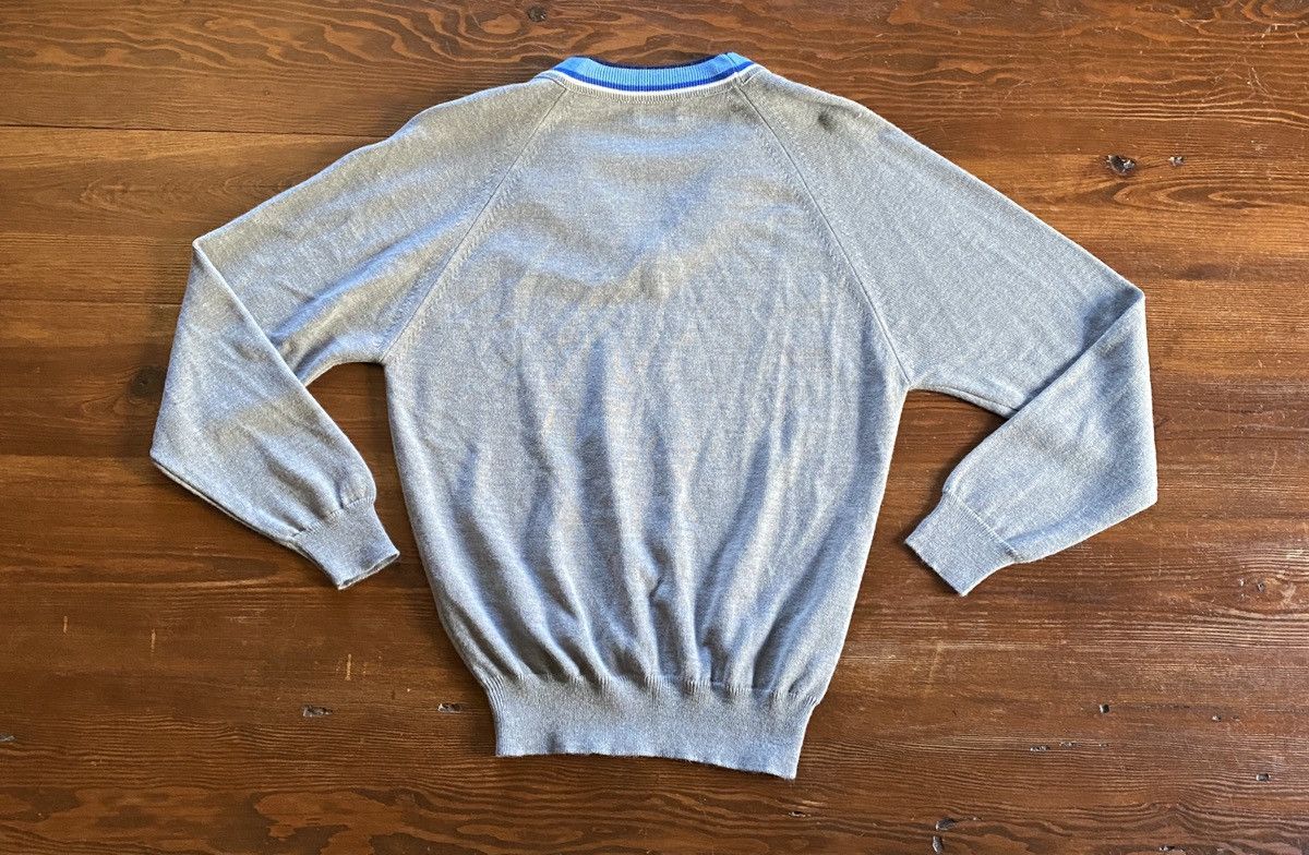 Vintage Vintage 70’s Bike V-Neck Raglan Knit Sweater Size US M / EU 48-50 / 2 - 9 Thumbnail