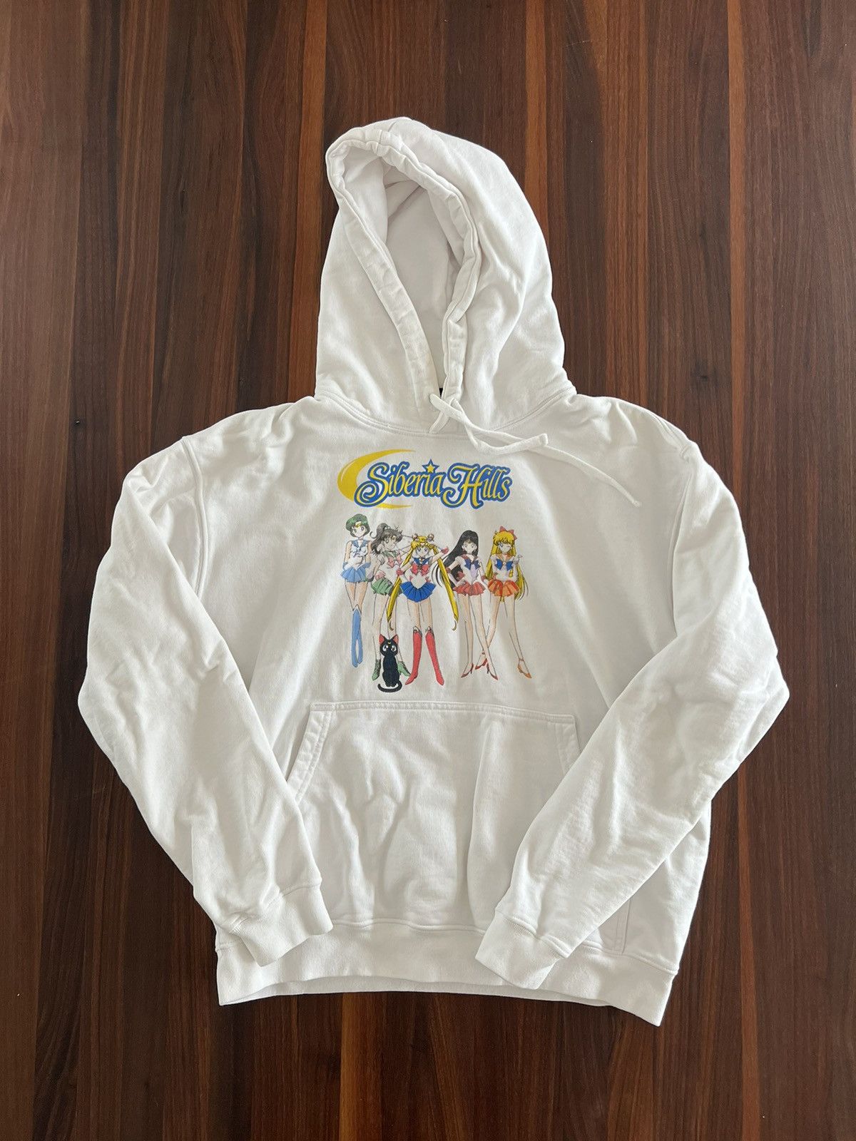 Pre owned Siberia Hills Sailor Moon Hoodie In White ModeSens