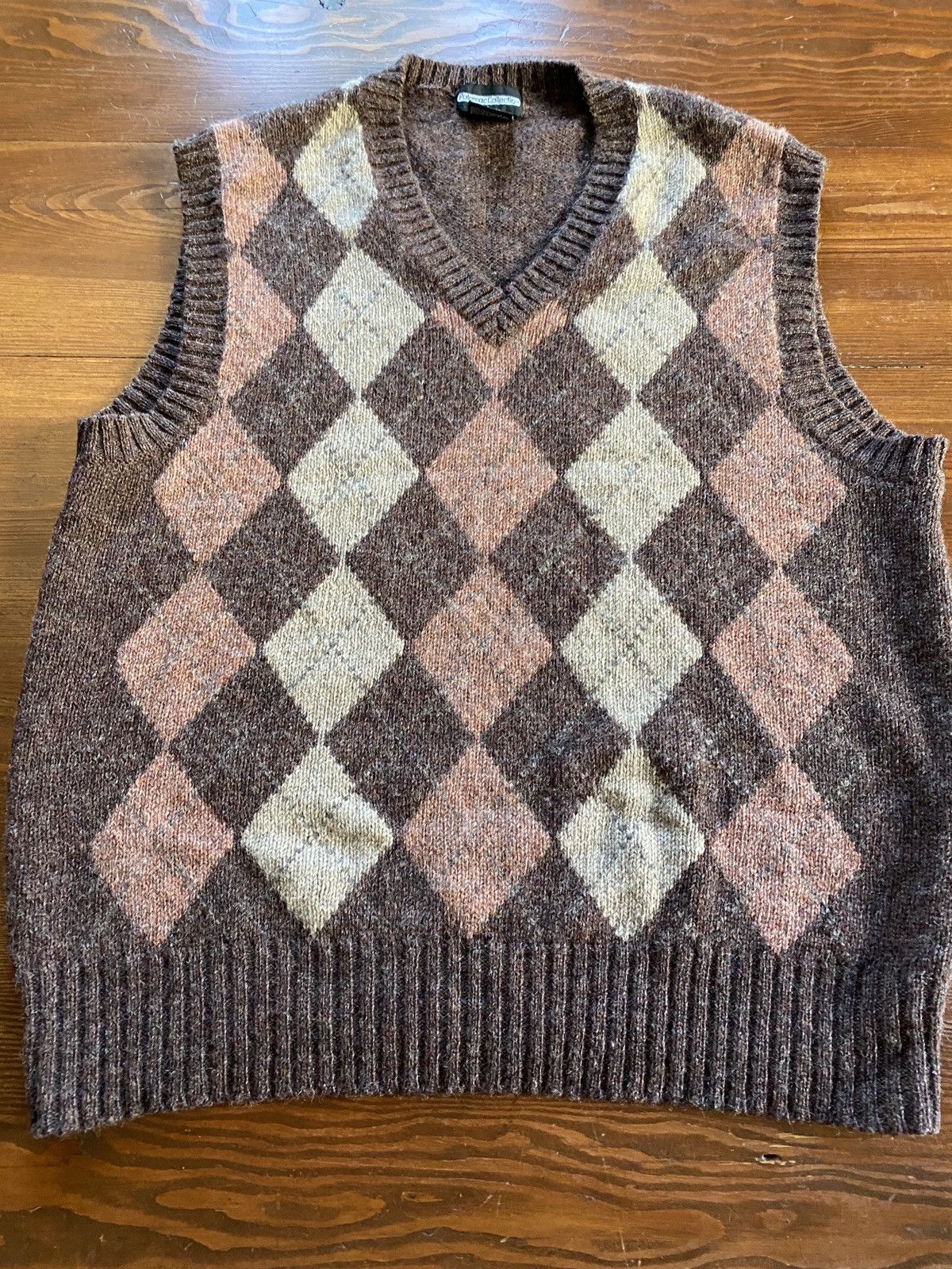 Vintage Vintage 80’s Potomac Collection Argyle Pullover Sweater Vest Size US XL / EU 56 / 4 - 2 Thumbnail