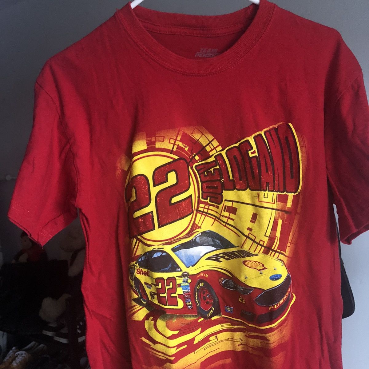NASCAR Vintage NASCAR Joey Logano Team Penske #22 Graphic Logo Tee Size US M / EU 48-50 / 2 - 3 Thumbnail