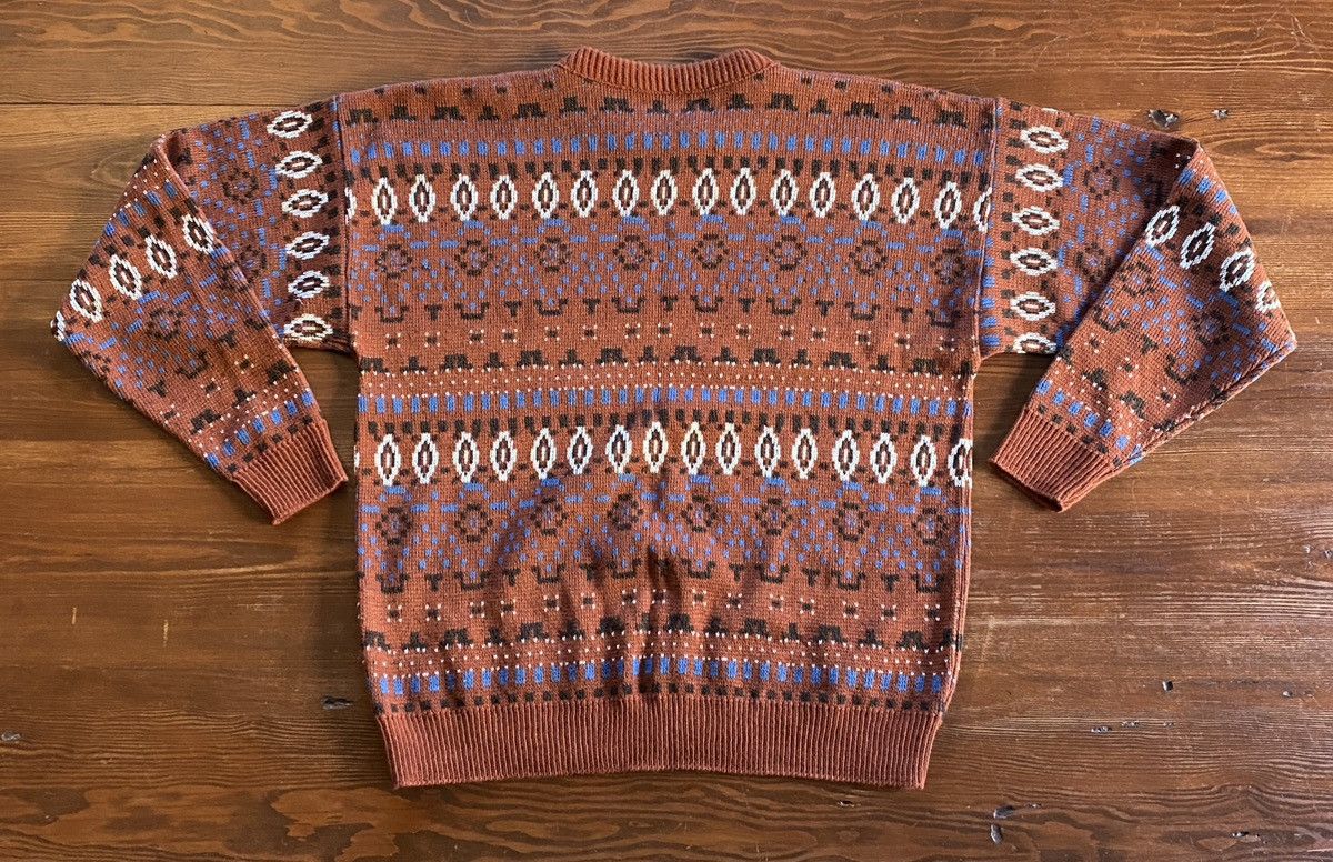 Le TIGRE Vintage 80’s Le Tigre Textile Stripes Knit Sweater Size US XL / EU 56 / 4 - 8 Thumbnail
