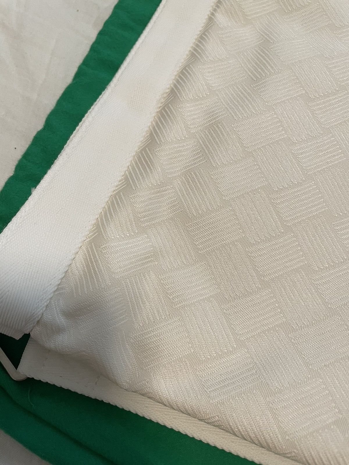 Bottega Veneta White Medium Trekking Triangle Pouch Size ONE SIZE - 6 Thumbnail