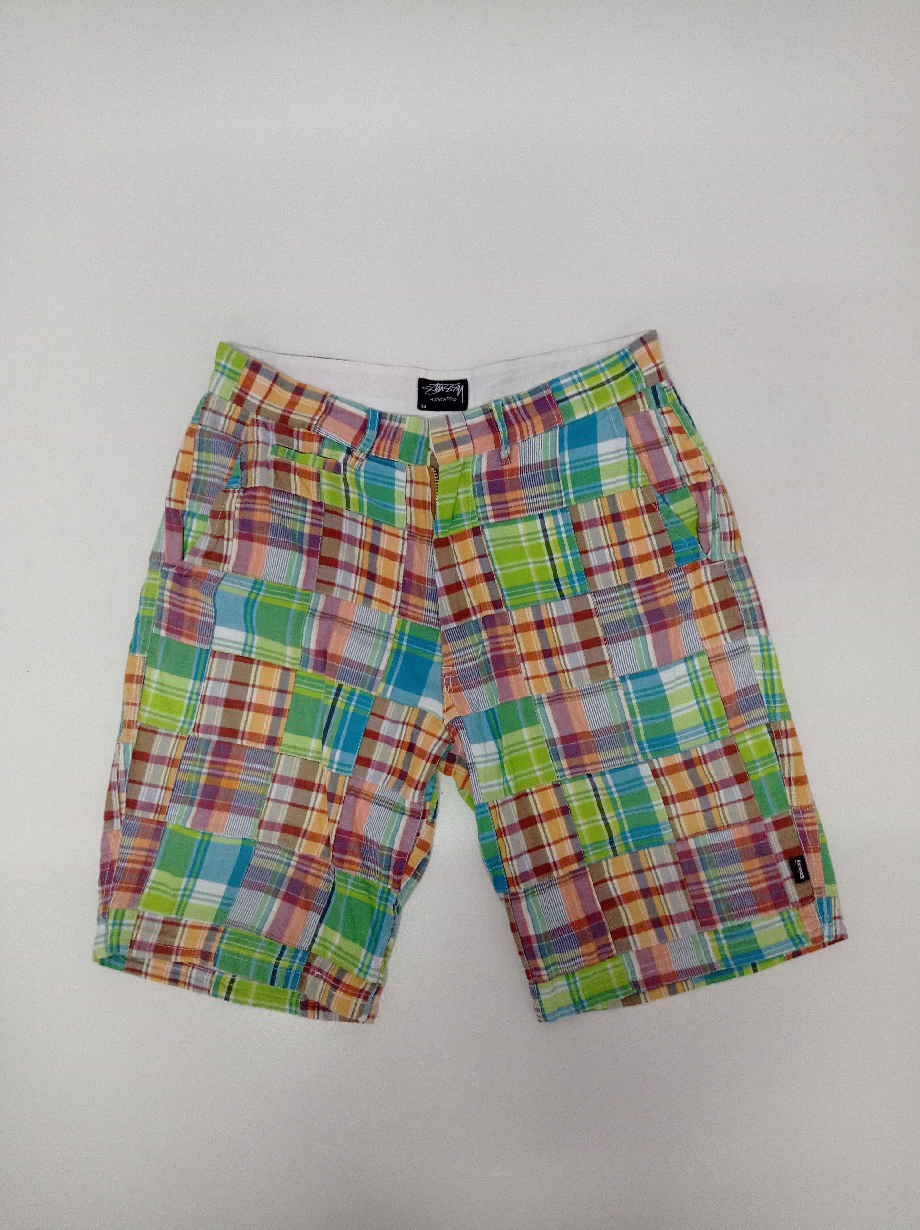 🔥free shipping⚡Stussy patchwork short pants rare