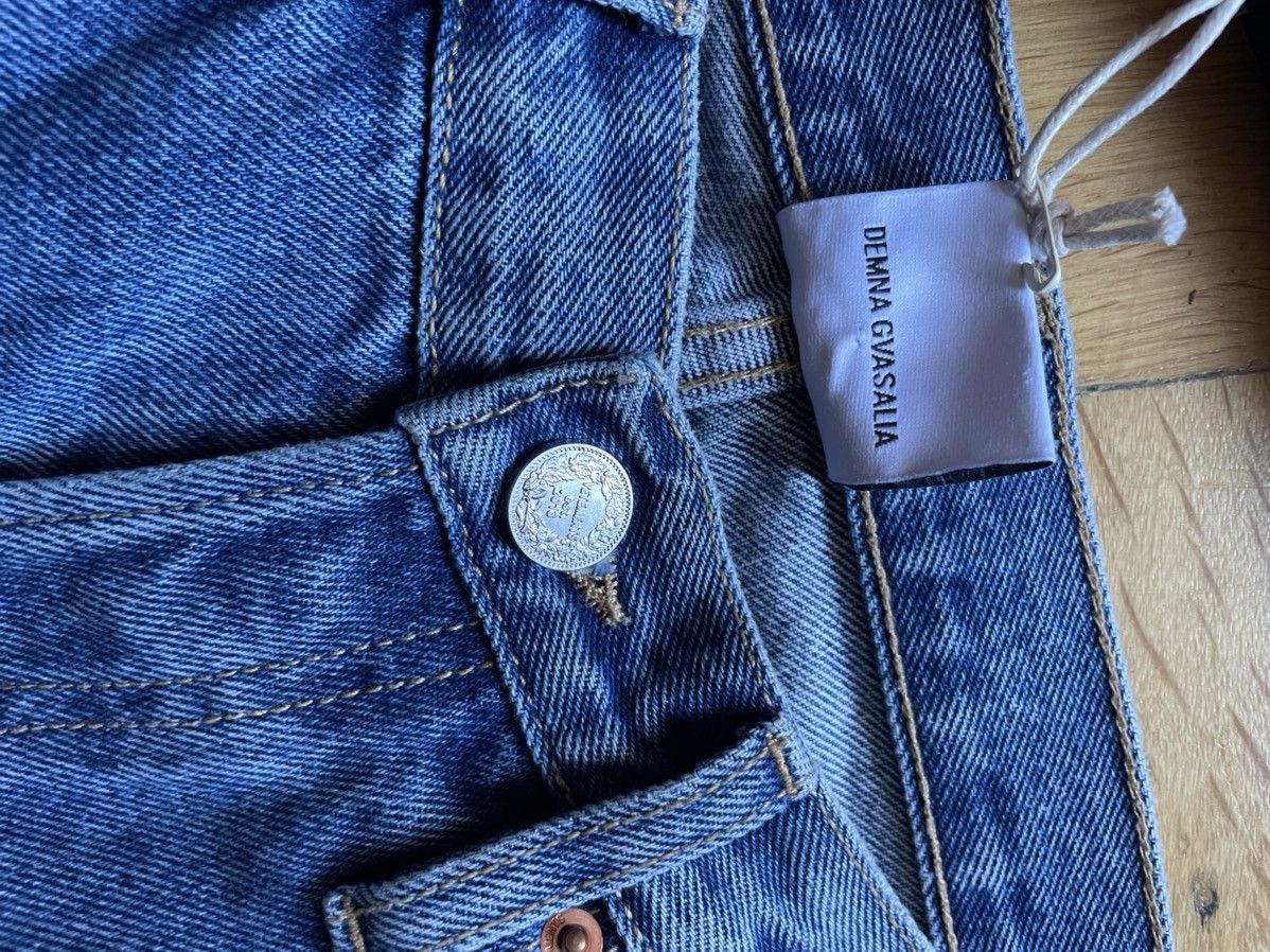 Vetements Anarchy Distressed Washed Denim Size US 30 / EU 46 - 13 Thumbnail