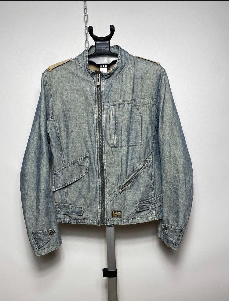 G-Star Vintage G-star raw denim multi pocket jacket size S Size US S / EU 44-46 / 1 - 1 Thumbnail