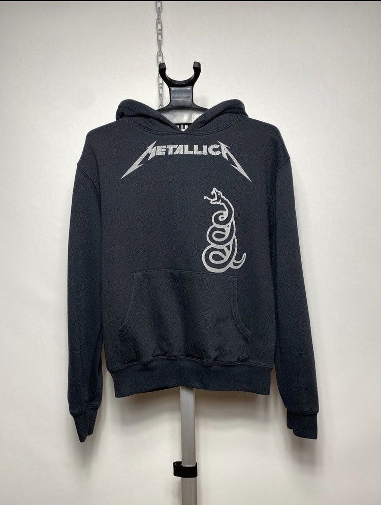 Band Tees Vintage Metallica black snake album logo hoodie size S Size US S / EU 44-46 / 1 - 1 Thumbnail