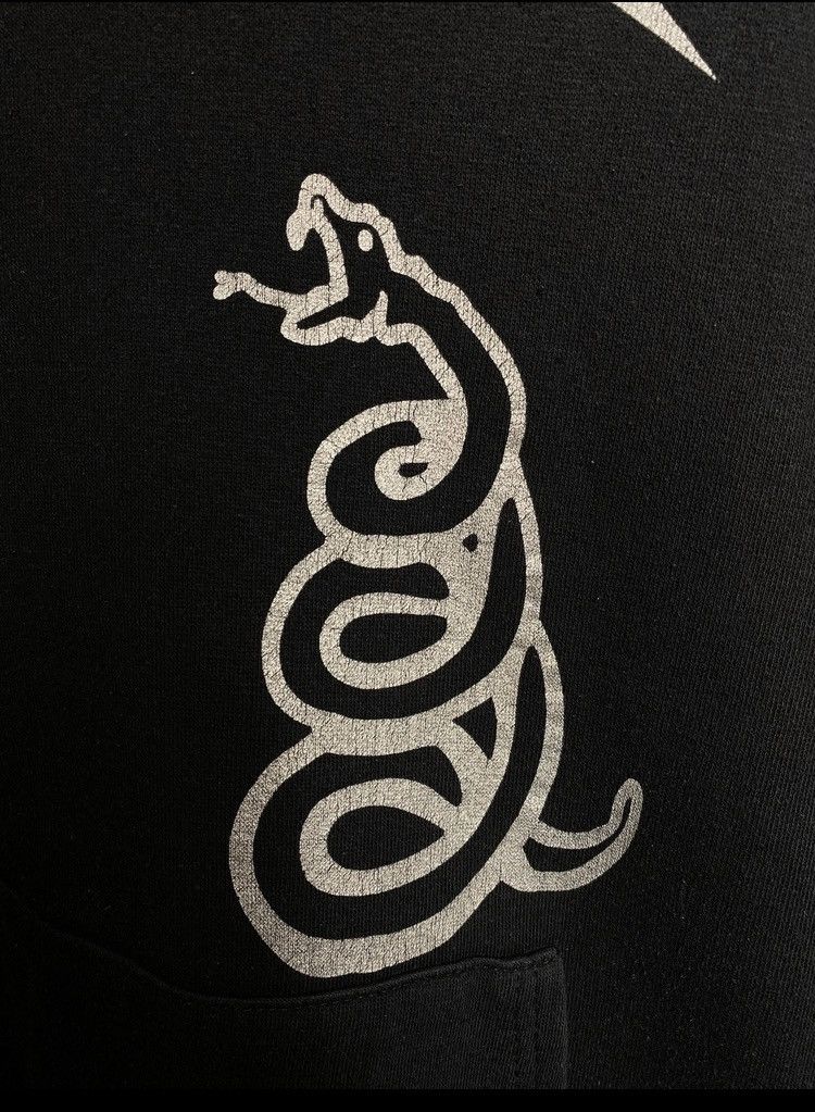 Band Tees Vintage Metallica black snake album logo hoodie size S Size US S / EU 44-46 / 1 - 3 Thumbnail