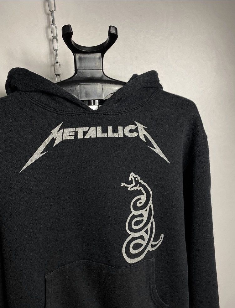 Band Tees Vintage Metallica black snake album logo hoodie size S Size US S / EU 44-46 / 1 - 2 Thumbnail