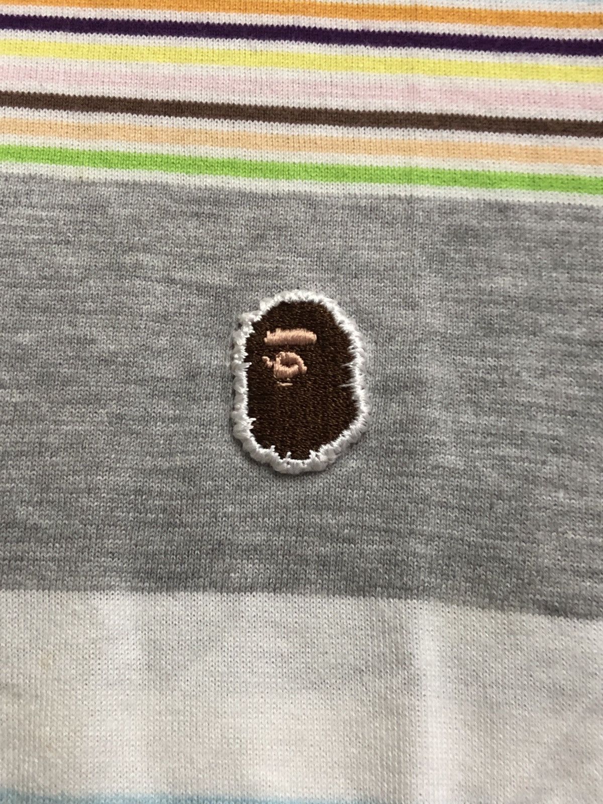 Bape Og A Bathing Ape Striped Tee Size US XL / EU 56 / 4 - 6 Thumbnail