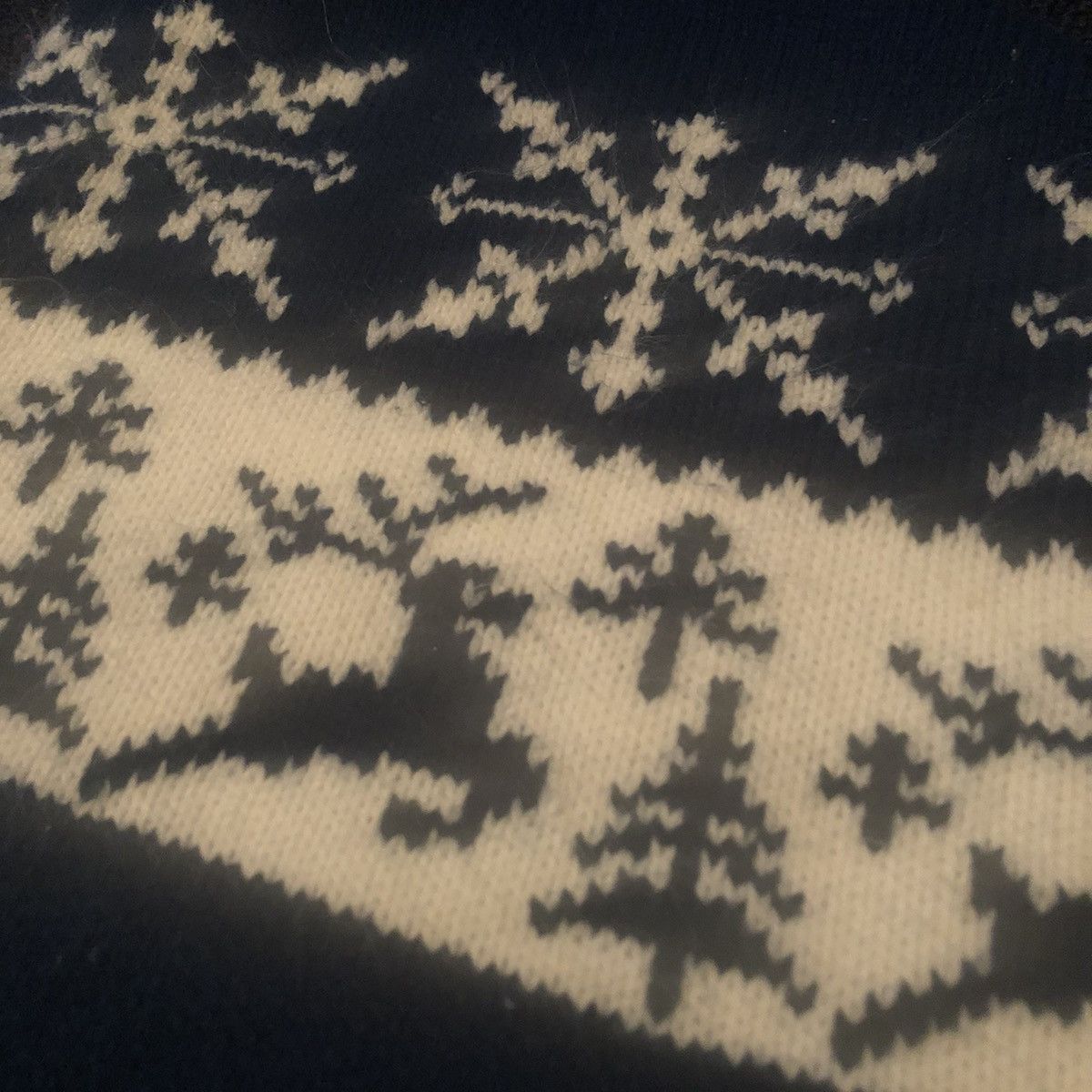 Vintage Vintage 1980s Penthouse Knits Snowflake Oversized Beanie Size ONE SIZE - 3 Thumbnail