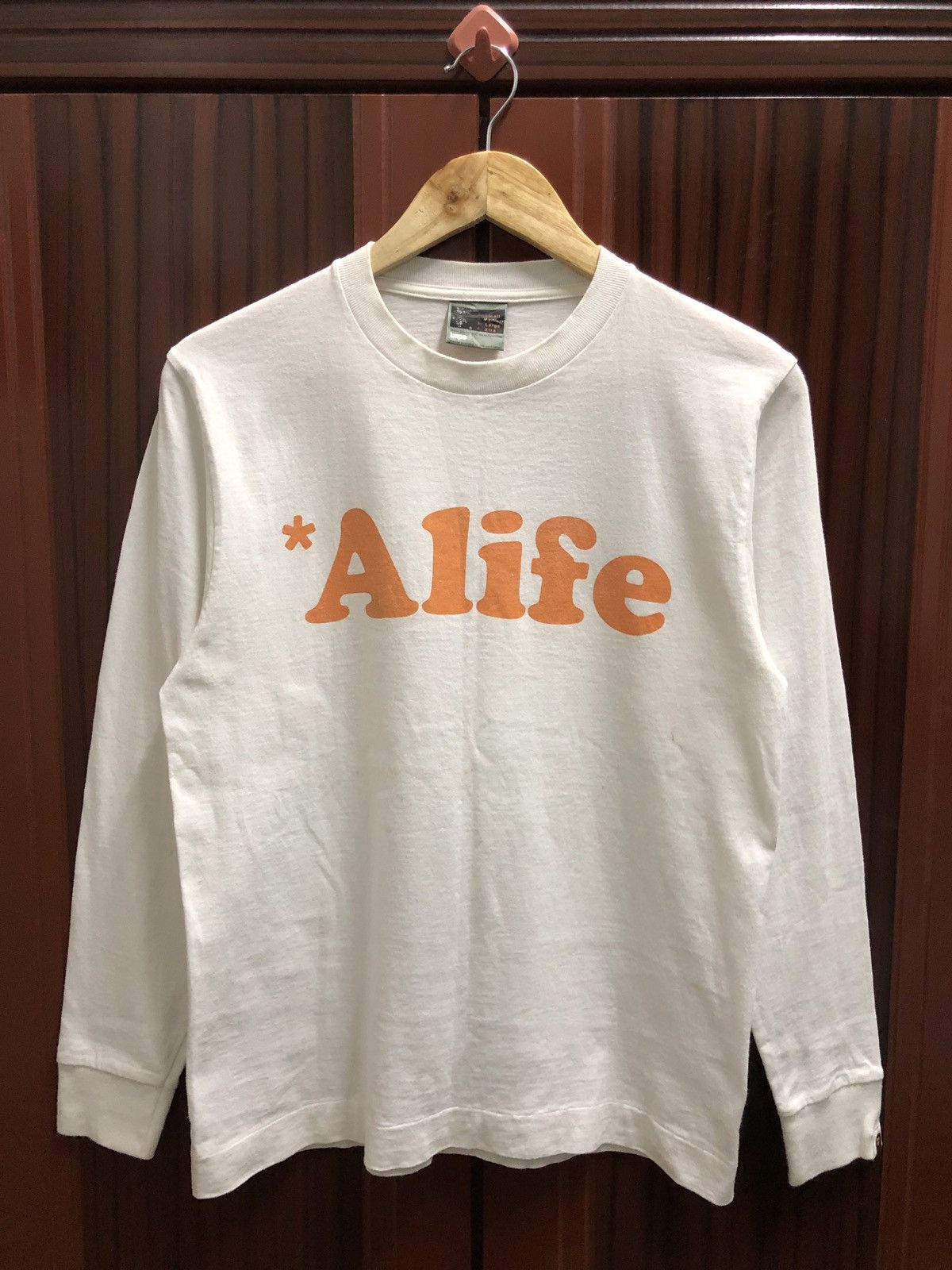 Alife RARE OG Vintage A Bathing Ape Bape x Alife Long Sleeve Tee Size US M / EU 48-50 / 2 - 1 Thumbnail