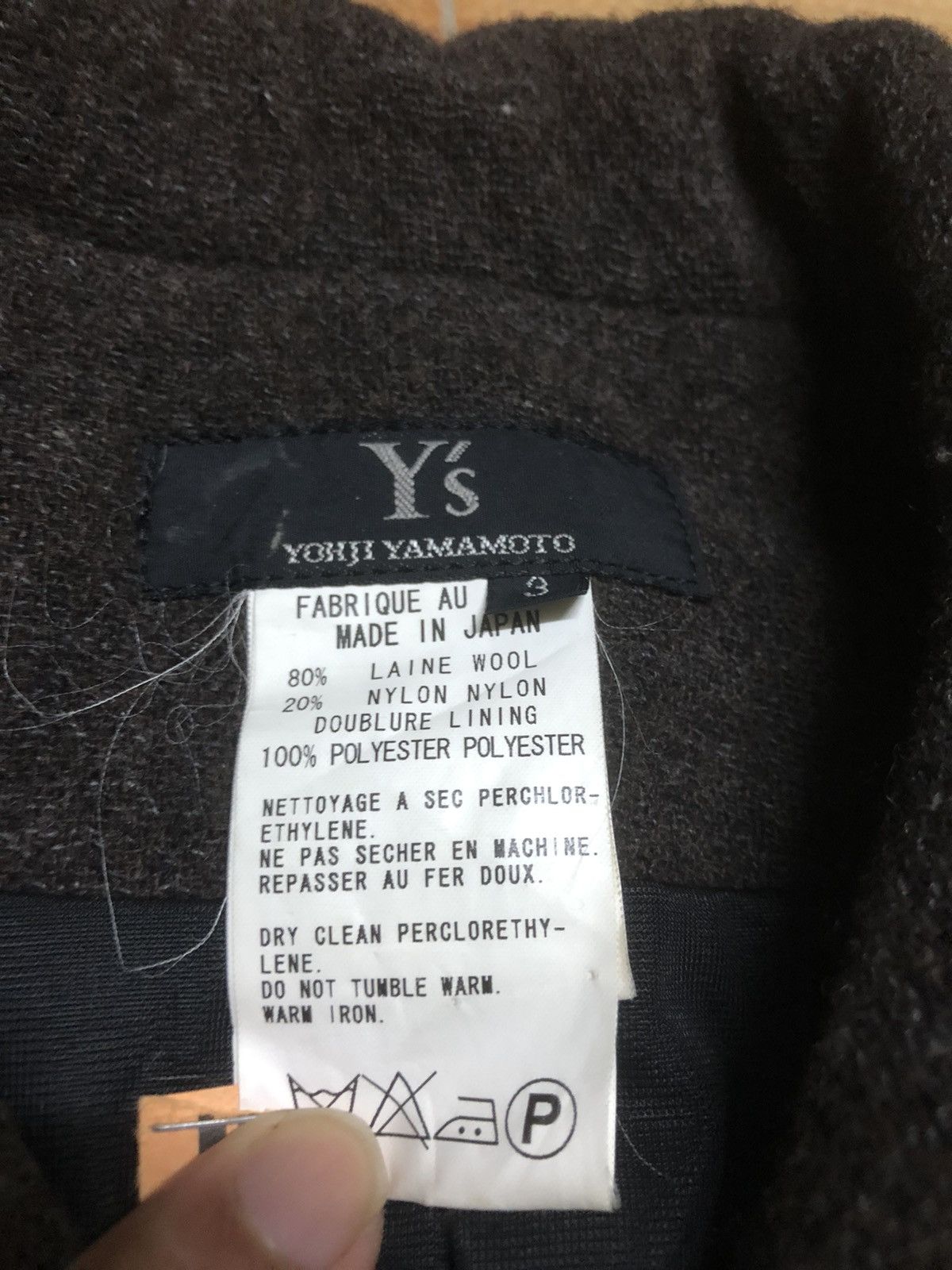 Vintage × Yohji Yamamoto ❌NEED GONE❌90’s Y’s Avant- Garde Designer Masterclass Japan Size US M / EU 48-50 / 2 - 5 Thumbnail
