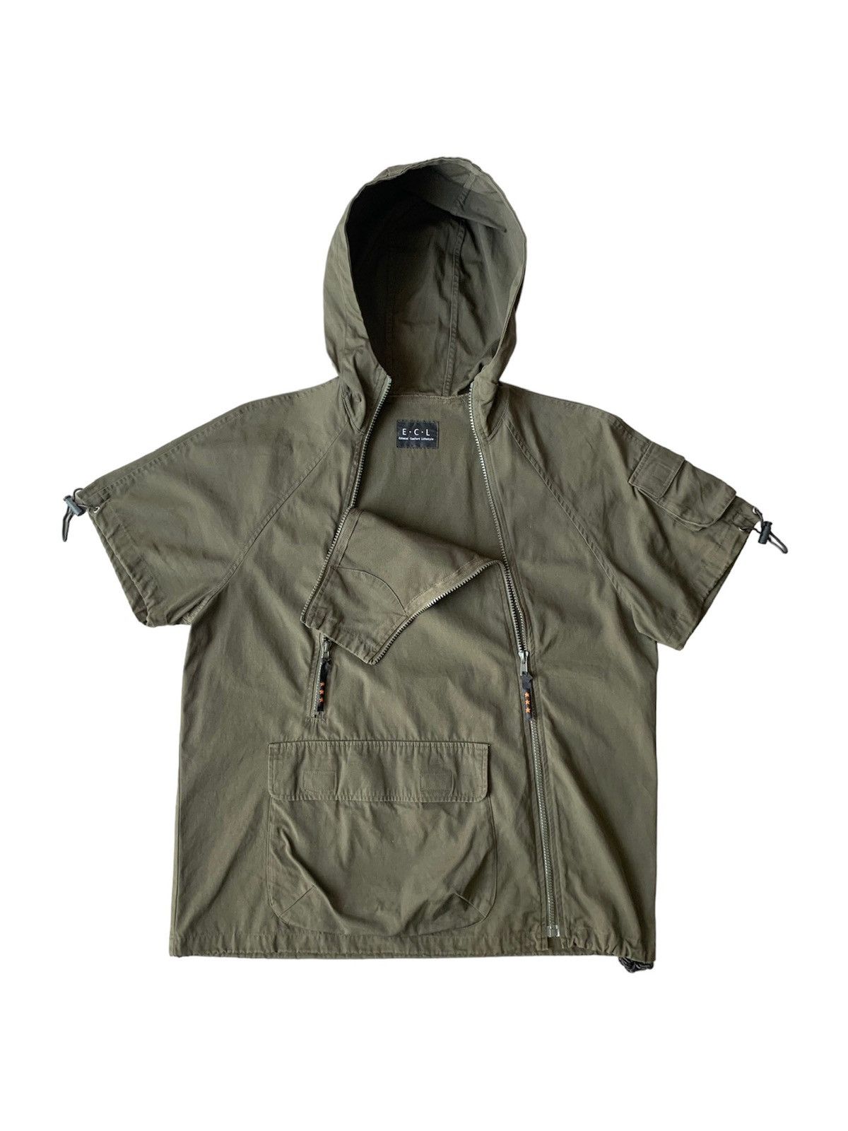 If Six Was Nine × Japanese Brand × Le Grande Bleu (L.G.B.) Japanese Brand ECL Double Zipper Military Hoodie Size US L / EU 52-54 / 3 - 1 Thumbnail