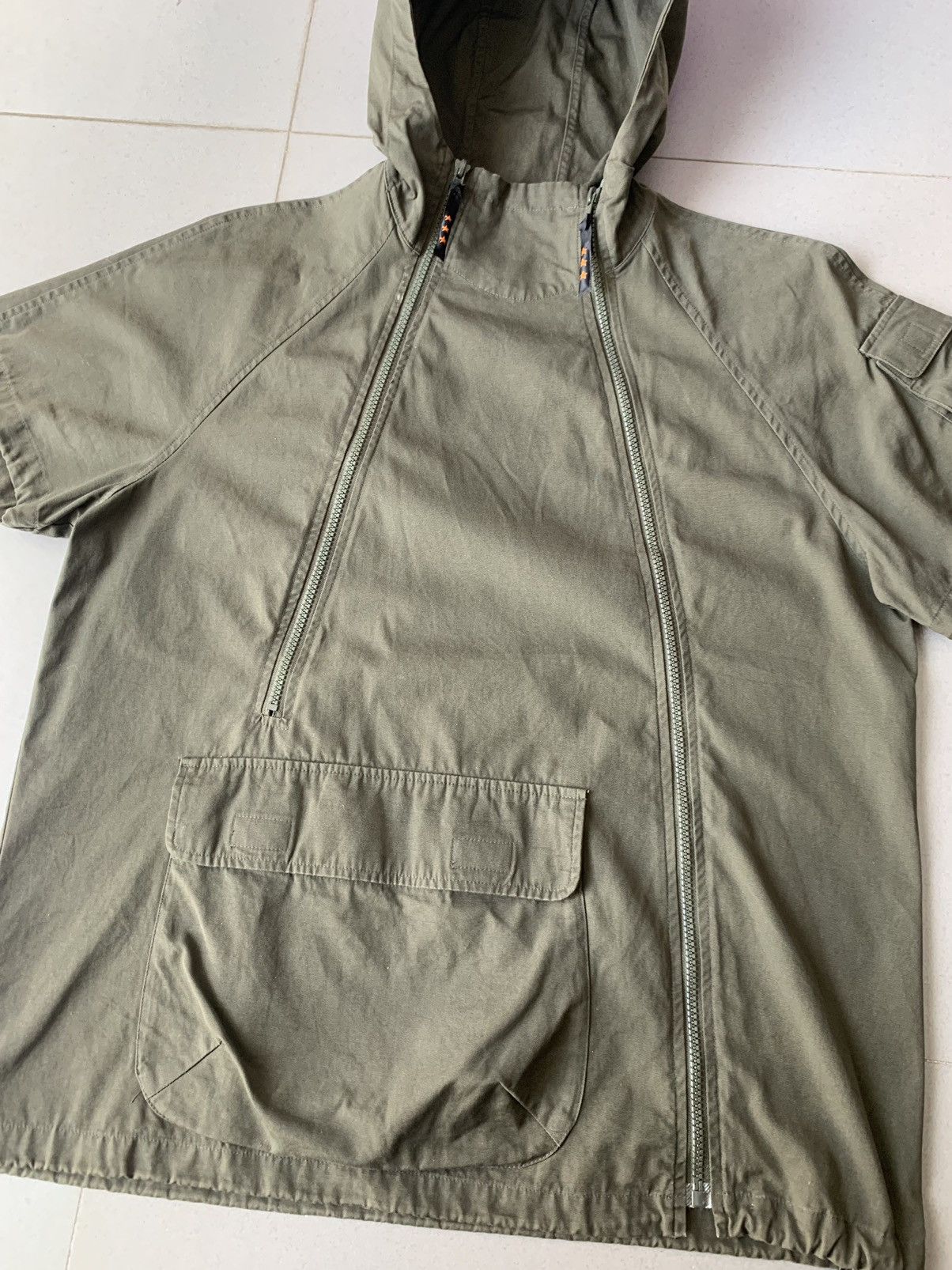 If Six Was Nine × Japanese Brand × Le Grande Bleu (L.G.B.) Japanese Brand ECL Double Zipper Military Hoodie Size US L / EU 52-54 / 3 - 6 Thumbnail