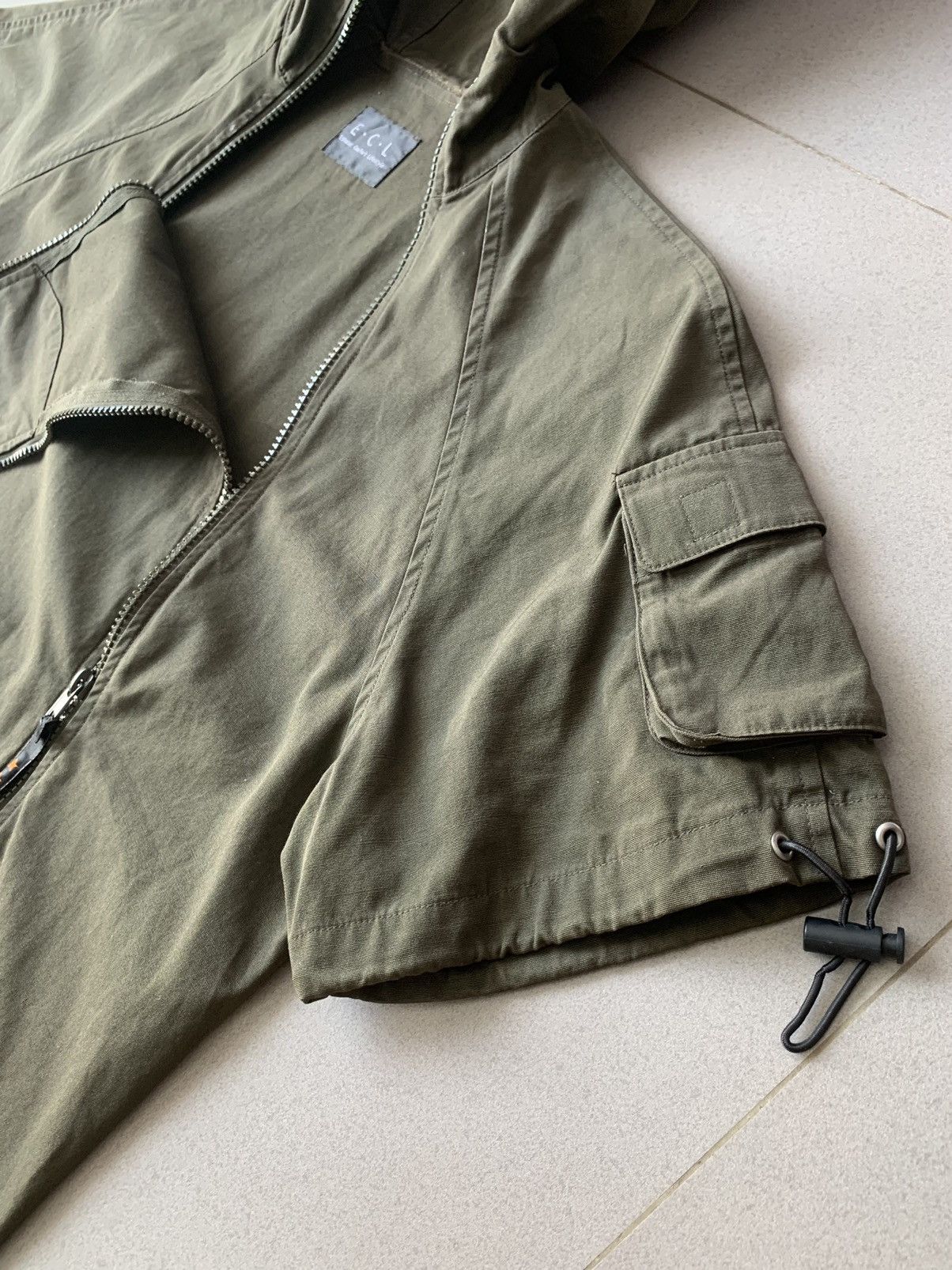 If Six Was Nine × Japanese Brand × Le Grande Bleu (L.G.B.) Japanese Brand ECL Double Zipper Military Hoodie Size US L / EU 52-54 / 3 - 7 Thumbnail