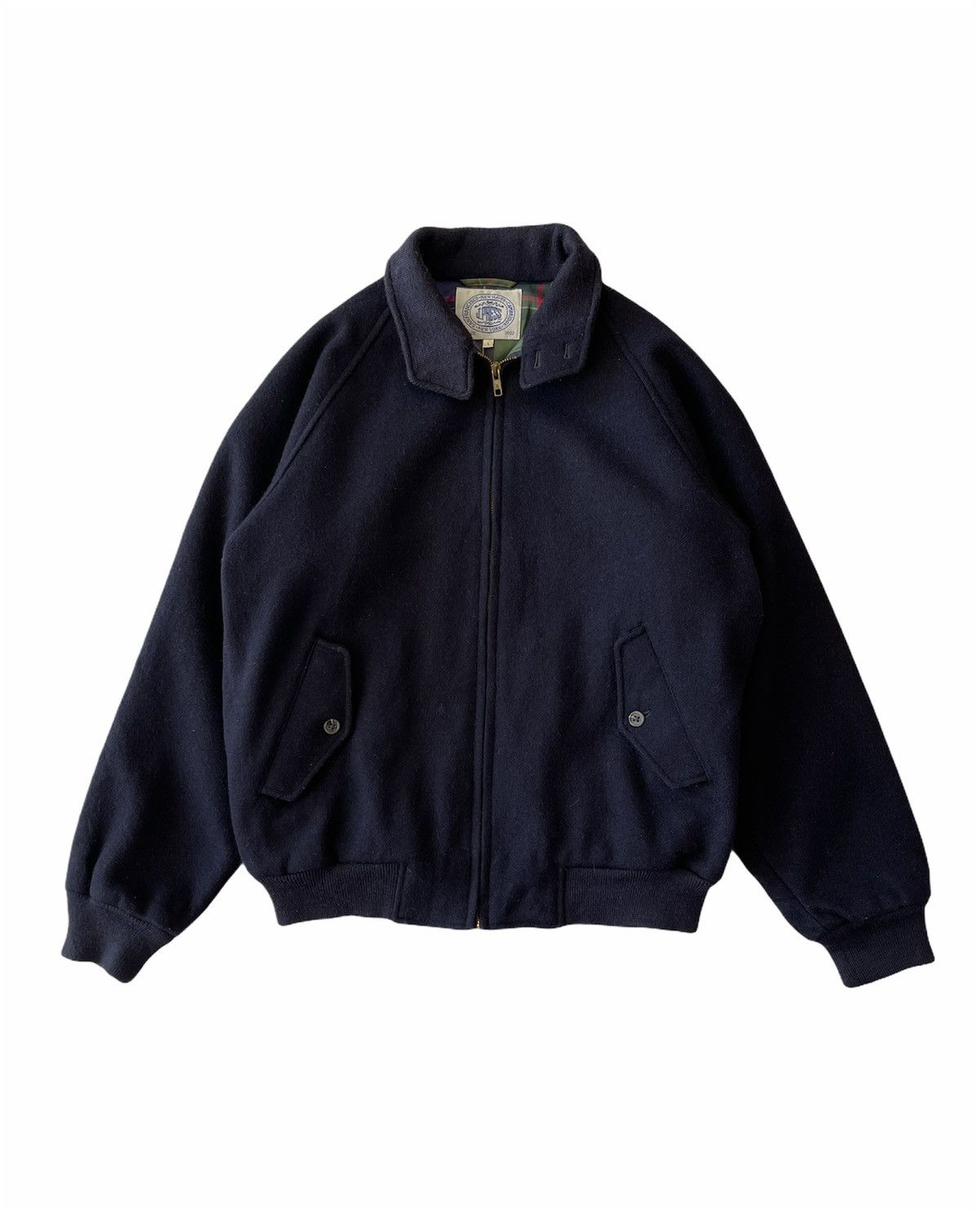 J. Press J.PRESS NEW YORK WOOL BOMBER JACKET Size US L / EU 52-54 / 3 - 1 Thumbnail