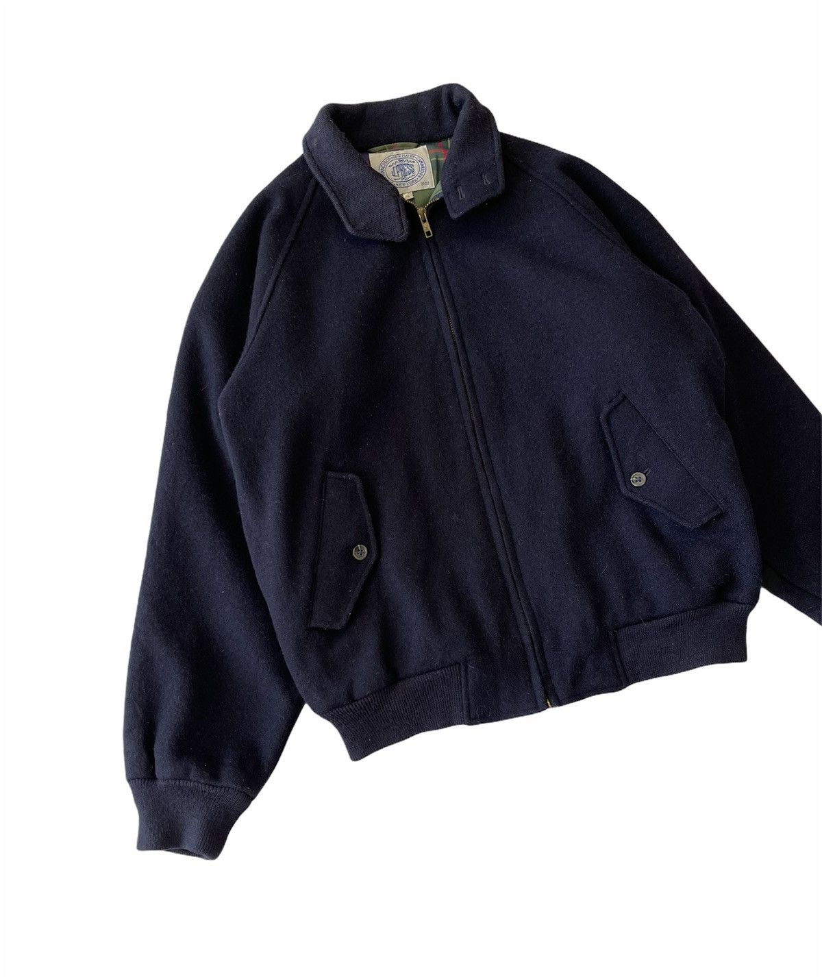 J. Press J.PRESS NEW YORK WOOL BOMBER JACKET Size US L / EU 52-54 / 3 - 2 Thumbnail