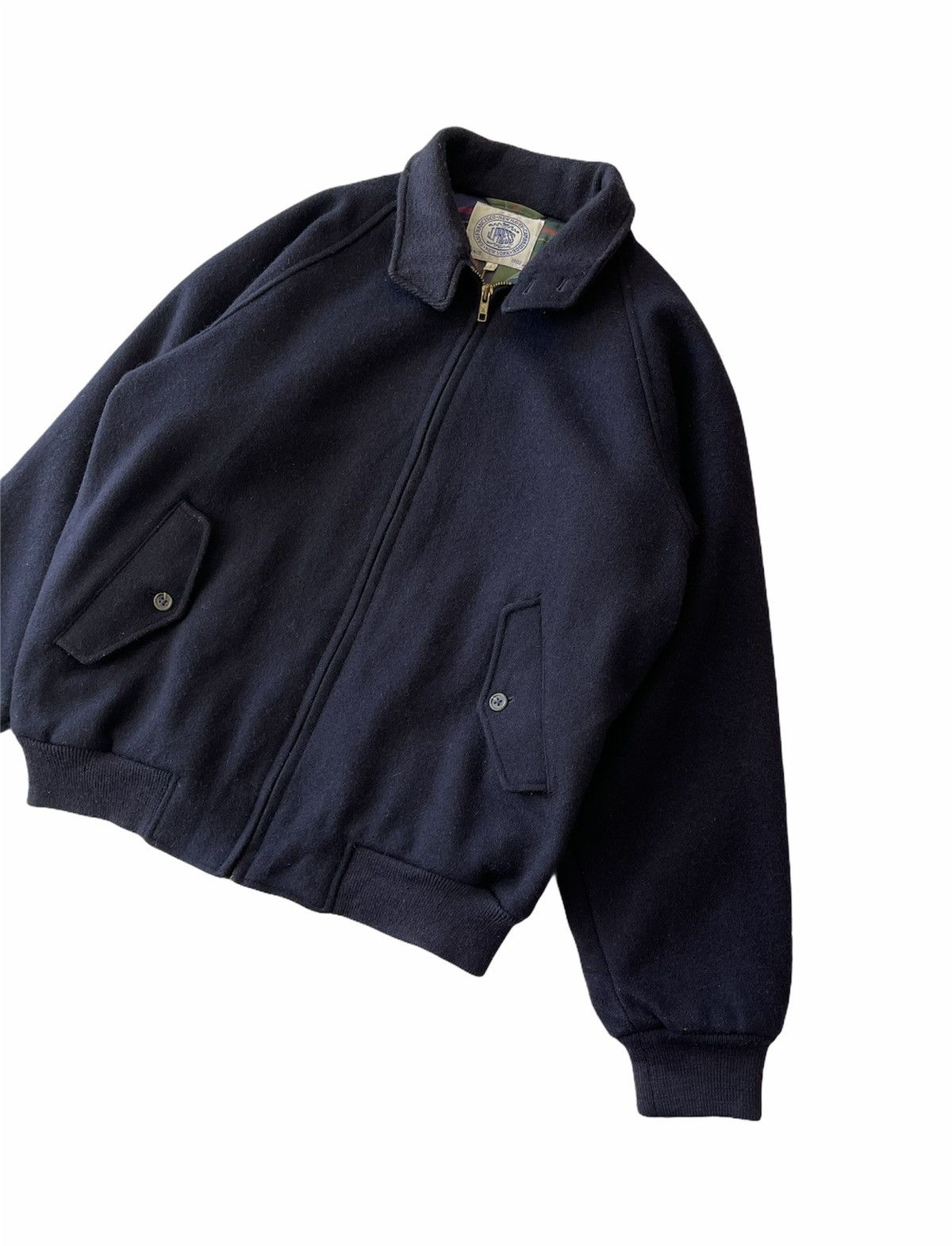 J. Press J.PRESS NEW YORK WOOL BOMBER JACKET Size US L / EU 52-54 / 3 - 3 Thumbnail