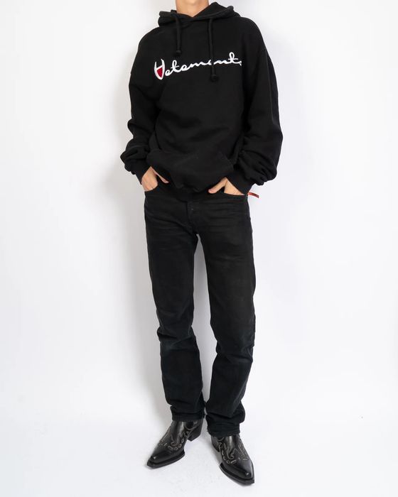 Vetements SS16 Oversized Champion Logo Hoodie | Grailed