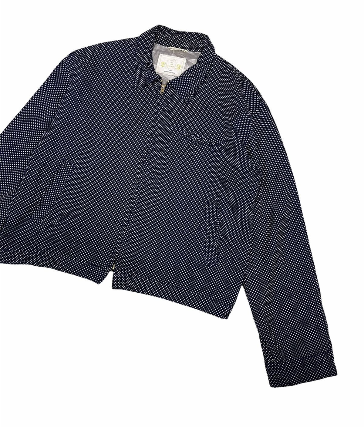 Japanese Brand VINTAGE SUPER LOVER POLKADOT CROPPED JACKET Size US M / EU 48-50 / 2 - 5 Thumbnail