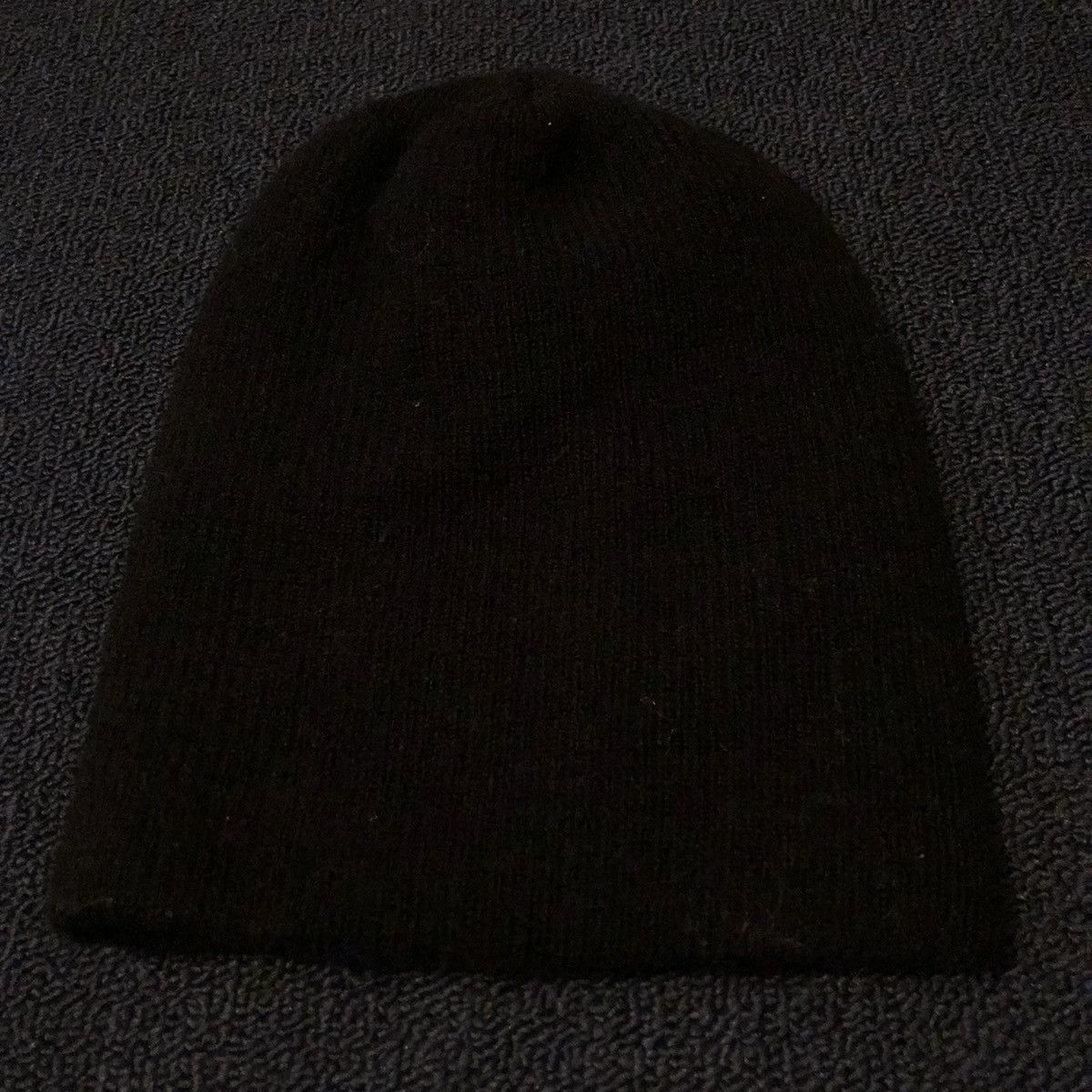 Vintage Vintage 1980s US Army Watch Wool Knit Cap Beanie Black Blank Size ONE SIZE - 2 Thumbnail
