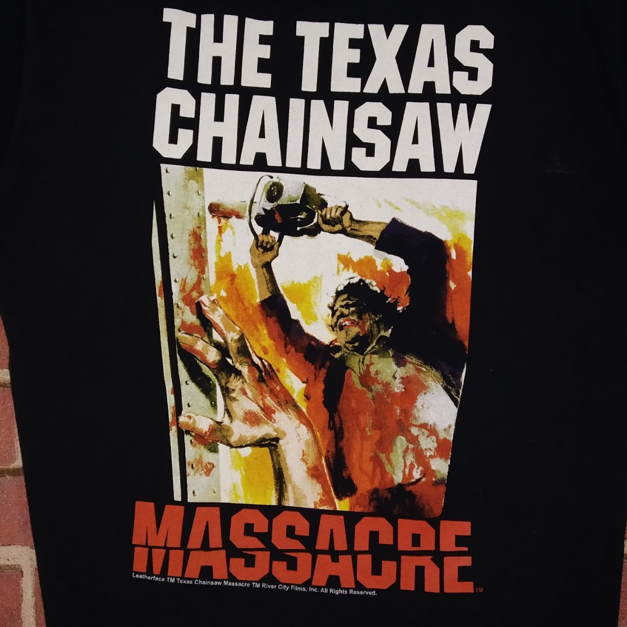 Expert Horror Vintage The Texas Chainsaw Massacre Horror Movie Scary Tee Size US M / EU 48-50 / 2 - 5 Thumbnail