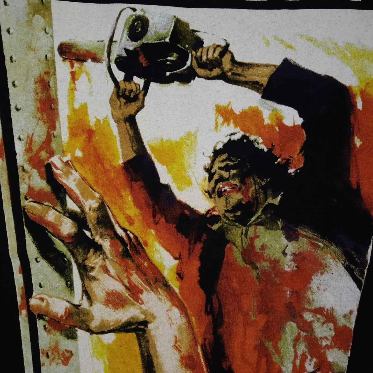 Expert Horror Vintage The Texas Chainsaw Massacre Horror Movie Scary Tee Size US M / EU 48-50 / 2 - 6 Thumbnail