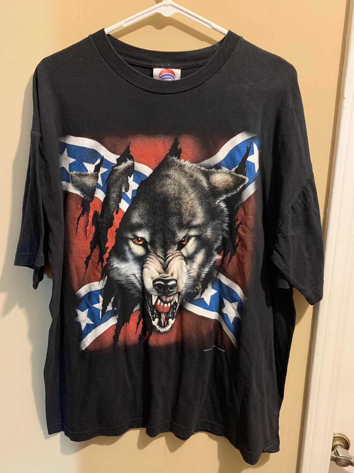 Vintage Vintage American Thunder Wolf tee Size US XL / EU 56 / 4 - 1 Thumbnail