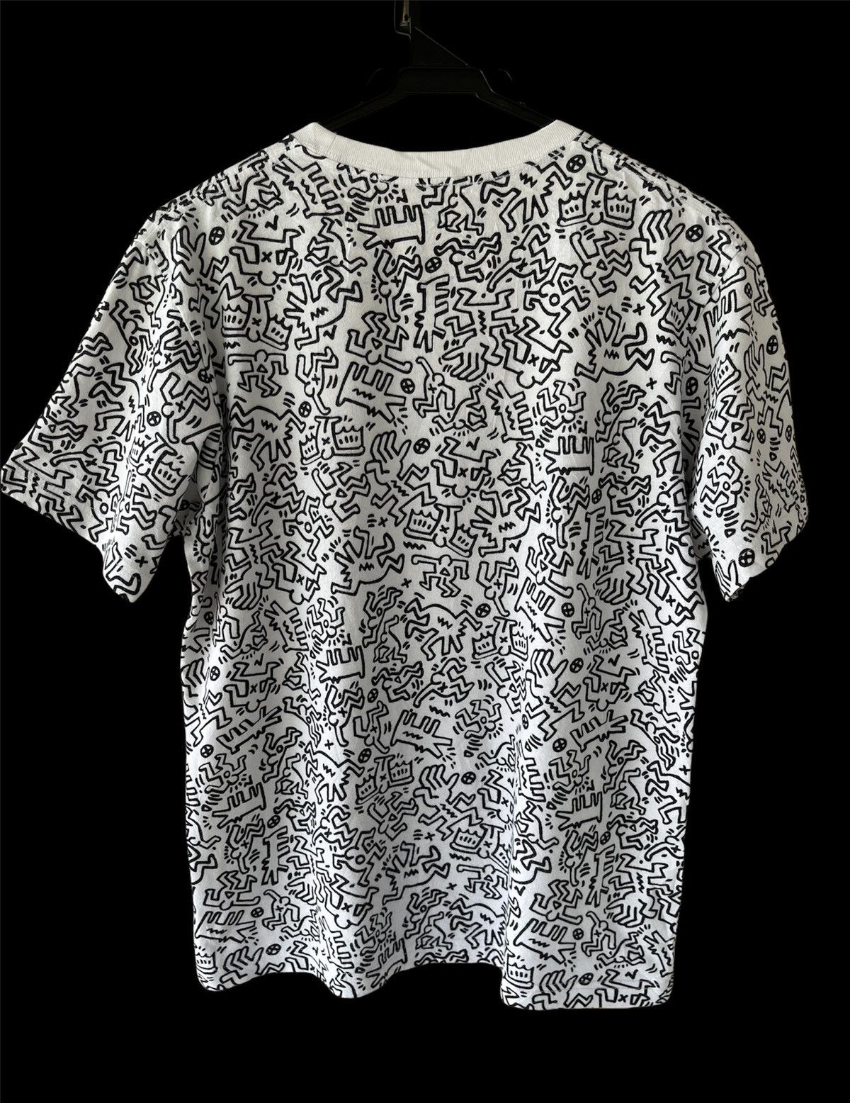 Keith Haring VINTAGE KEITH HARING FULL PRINT TEE SHIRT JAPAN Size US M / EU 48-50 / 2 - 2 Thumbnail