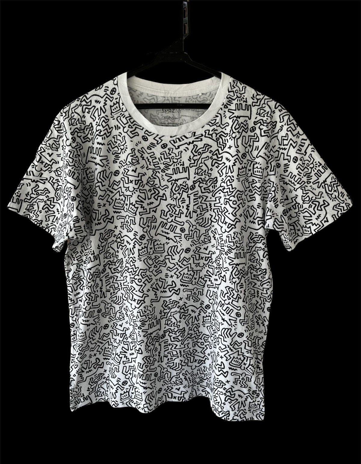 Keith Haring VINTAGE KEITH HARING FULL PRINT TEE SHIRT JAPAN Size US M / EU 48-50 / 2 - 1 Thumbnail
