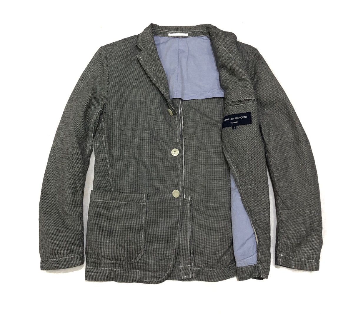 Comme des Garcons Comme Des Carcons Houndstooth Jacket Style Size US S / EU 44-46 / 1 - 1 Thumbnail