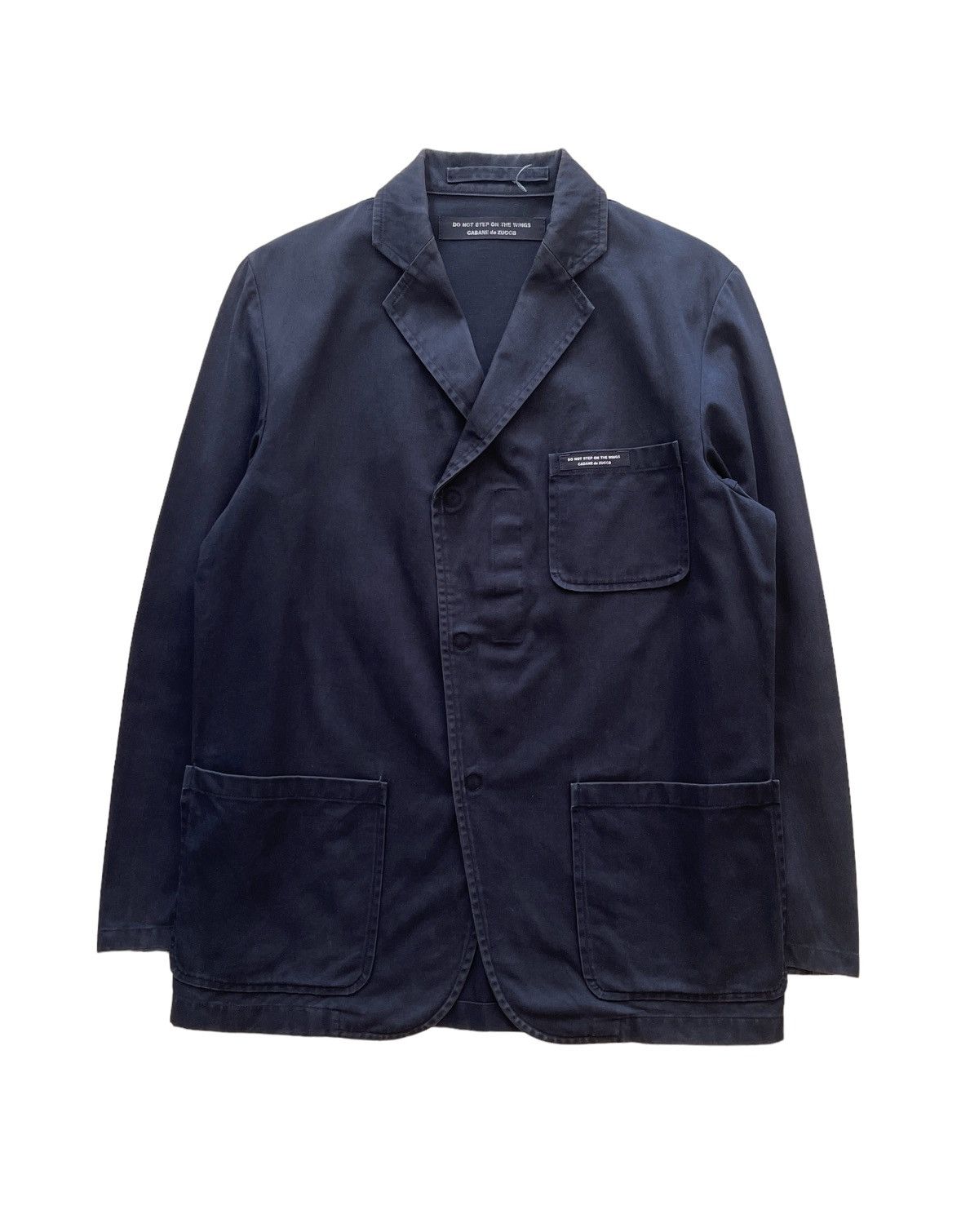 Issey Miyake ZUCCA DARK BLUE CHORE JACKET by ISSEY MIYAKE Size US M / EU 48-50 / 2 - 1 Thumbnail