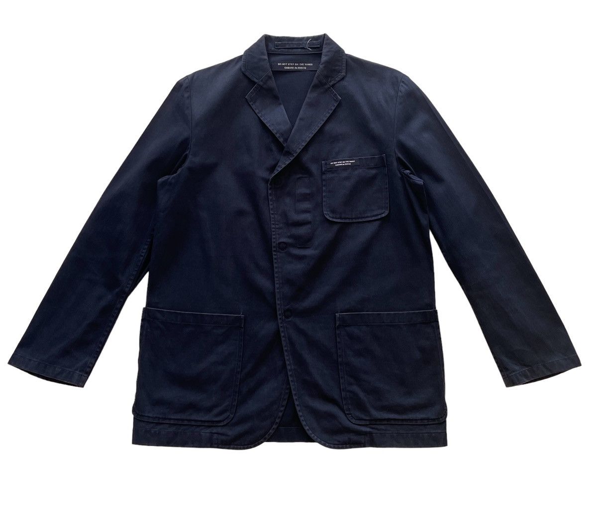Issey Miyake ZUCCA DARK BLUE CHORE JACKET by ISSEY MIYAKE Size US M / EU 48-50 / 2 - 2 Thumbnail