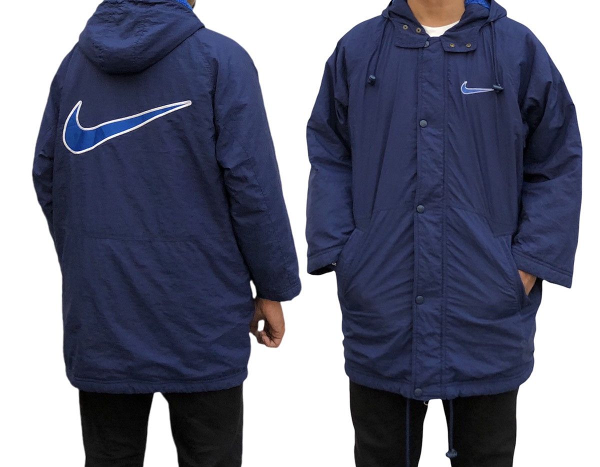 Nike Vintage 90s nike Coach Big Logo Jacket Size US S / EU 44-46 / 1 - 2 Thumbnail
