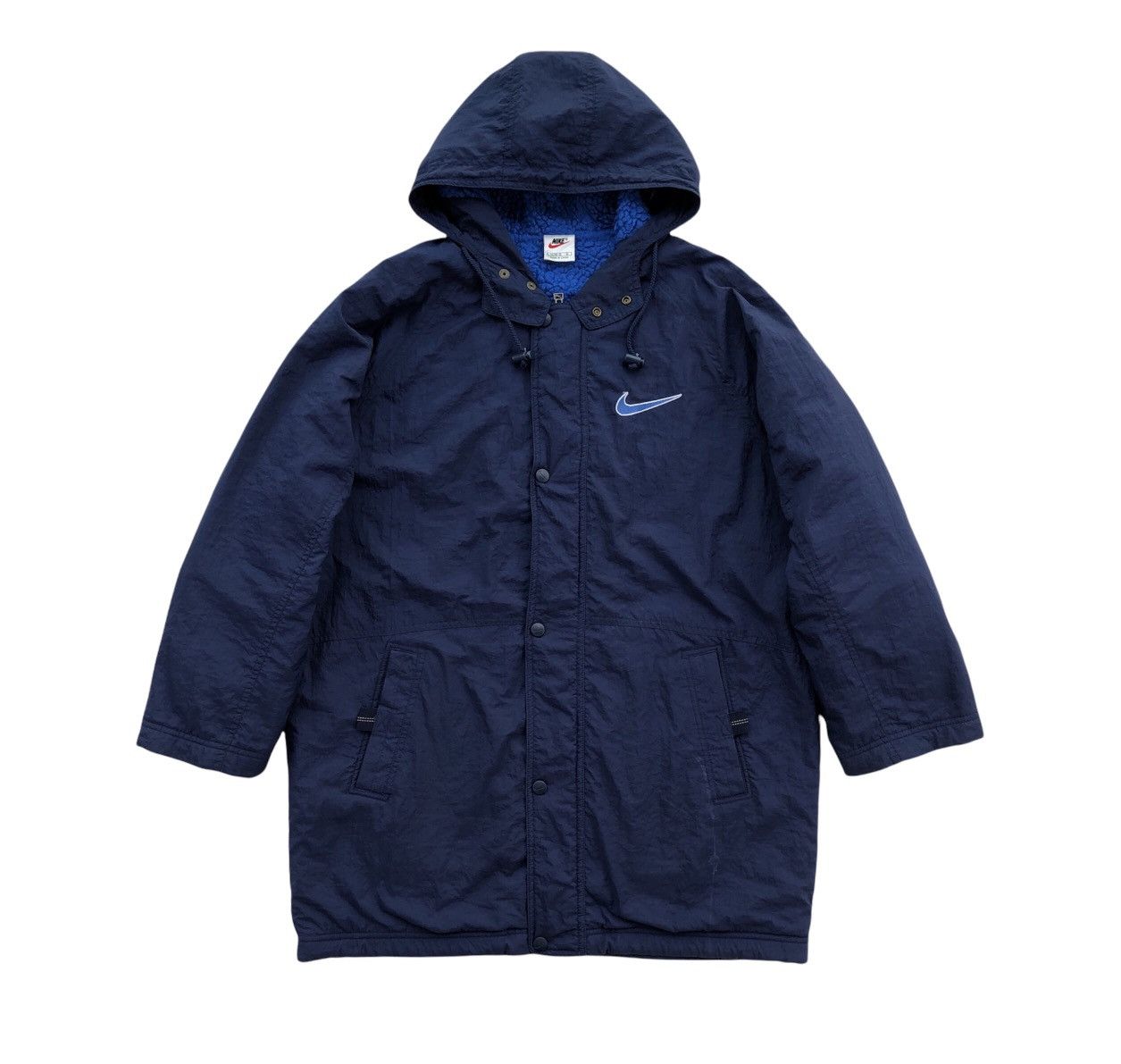 Nike Vintage 90s nike Coach Big Logo Jacket Size US S / EU 44-46 / 1 - 16 Thumbnail