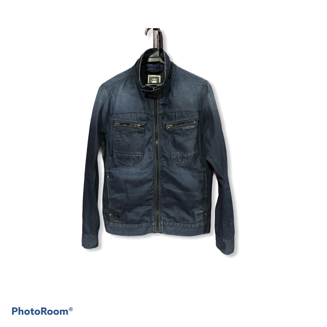 G-Star G-STAR RAW BLUE JACKET JEANS DOUBLE POCKET Size US M / EU 48-50 / 2 - 1 Thumbnail