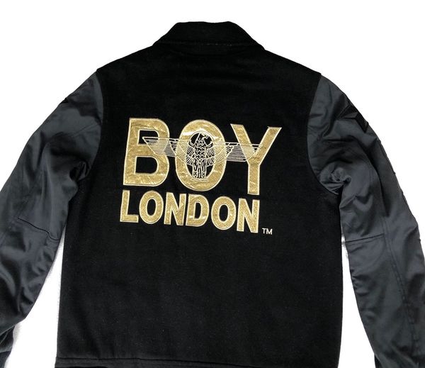 Boy London Boy London Varsity Jacket Black Grailed
