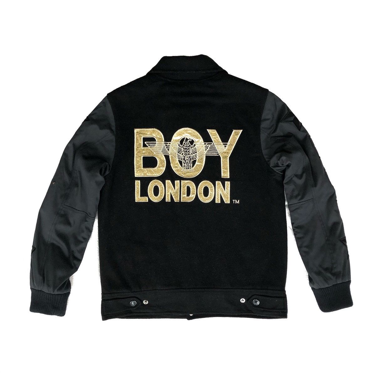 Boy London Boy London Varsity Jacket Black Grailed