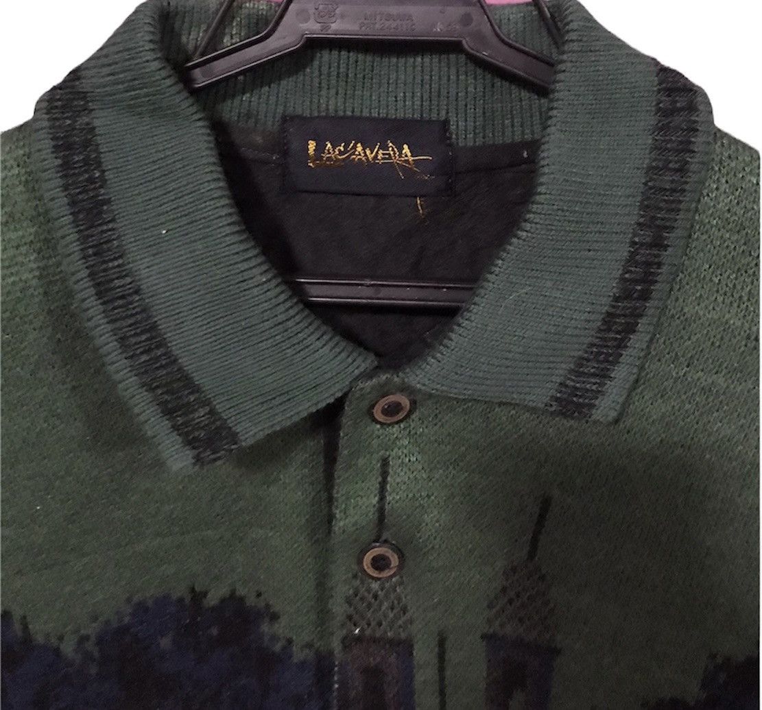 Japanese Brand LACAVERA LONG SLEEVE KNITWEAR Size US M / EU 48-50 / 2 - 4 Thumbnail