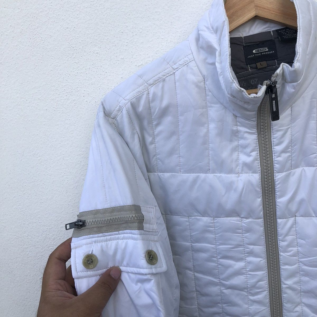 G-Star LIGHT PUFFER JACKET G- STAR RAW BIG LOGO Size US L / EU 52-54 / 3 - 6 Thumbnail