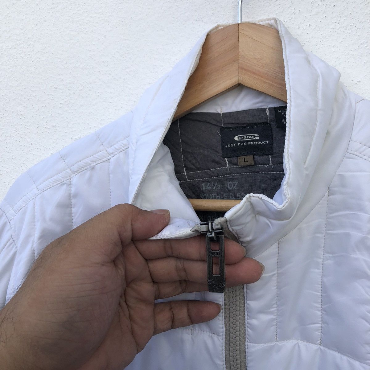 G-Star LIGHT PUFFER JACKET G- STAR RAW BIG LOGO Size US L / EU 52-54 / 3 - 7 Thumbnail