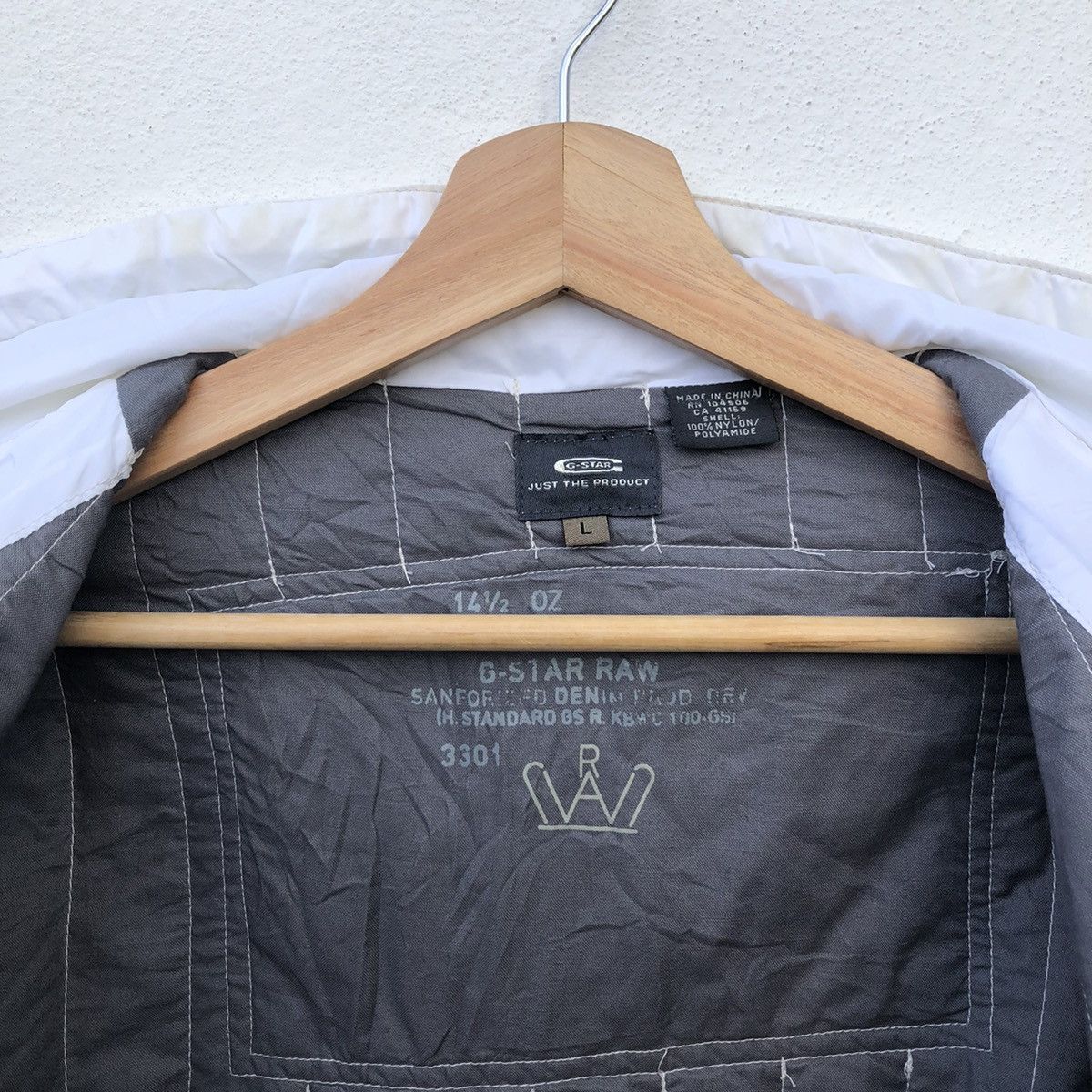 G-Star LIGHT PUFFER JACKET G- STAR RAW BIG LOGO Size US L / EU 52-54 / 3 - 12 Thumbnail