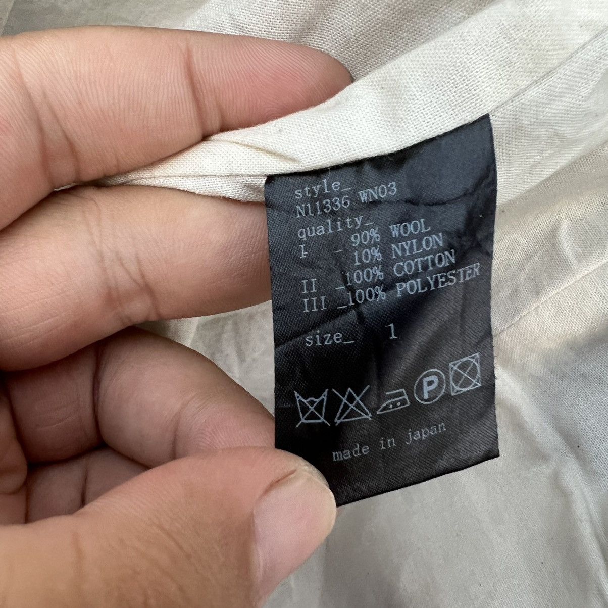Japanese Brand RARE N4 MADE IN JAPAN JACKET INSPIRED BY ISSEY MIYAKE Size US S / EU 44-46 / 1 - 17 Thumbnail