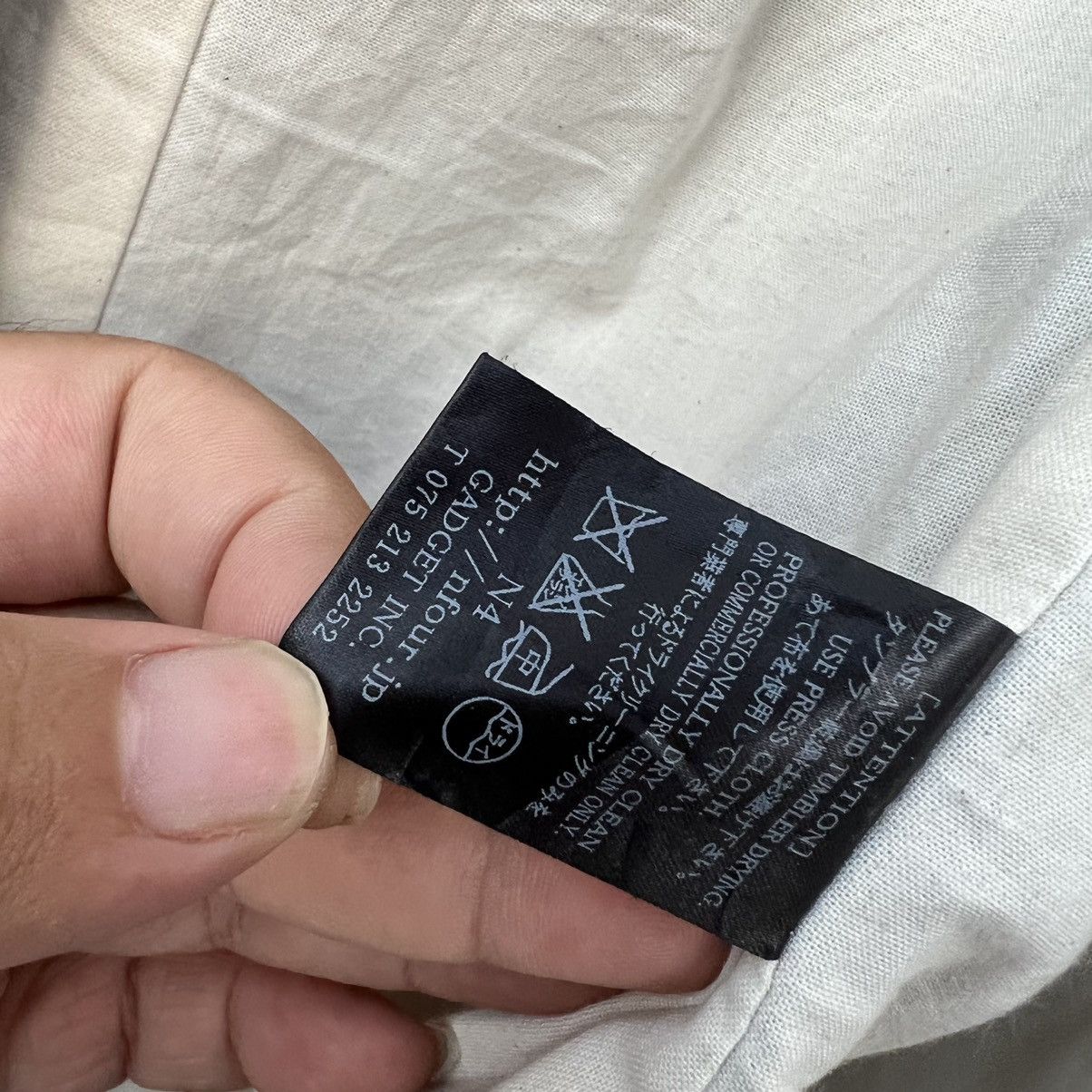 Japanese Brand RARE N4 MADE IN JAPAN JACKET INSPIRED BY ISSEY MIYAKE Size US S / EU 44-46 / 1 - 18 Thumbnail