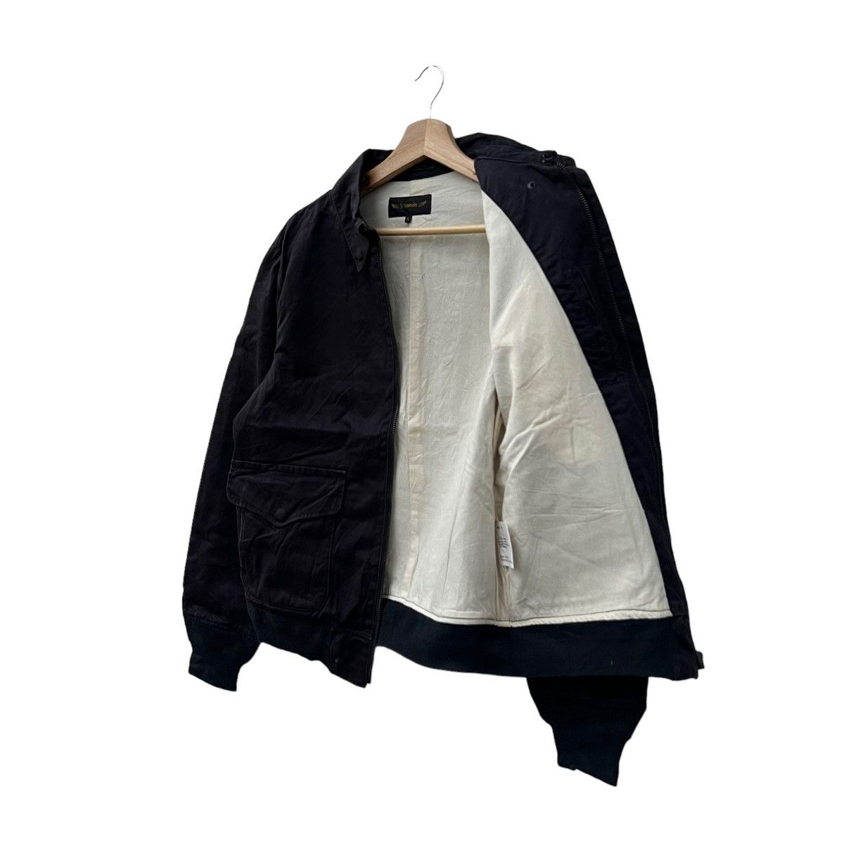 Japanese Brand VINTAGE BOMBER JACKET CARGO POCKET A. VONTADE MADE IN JAPAN Size US L / EU 52-54 / 3 - 10 Thumbnail